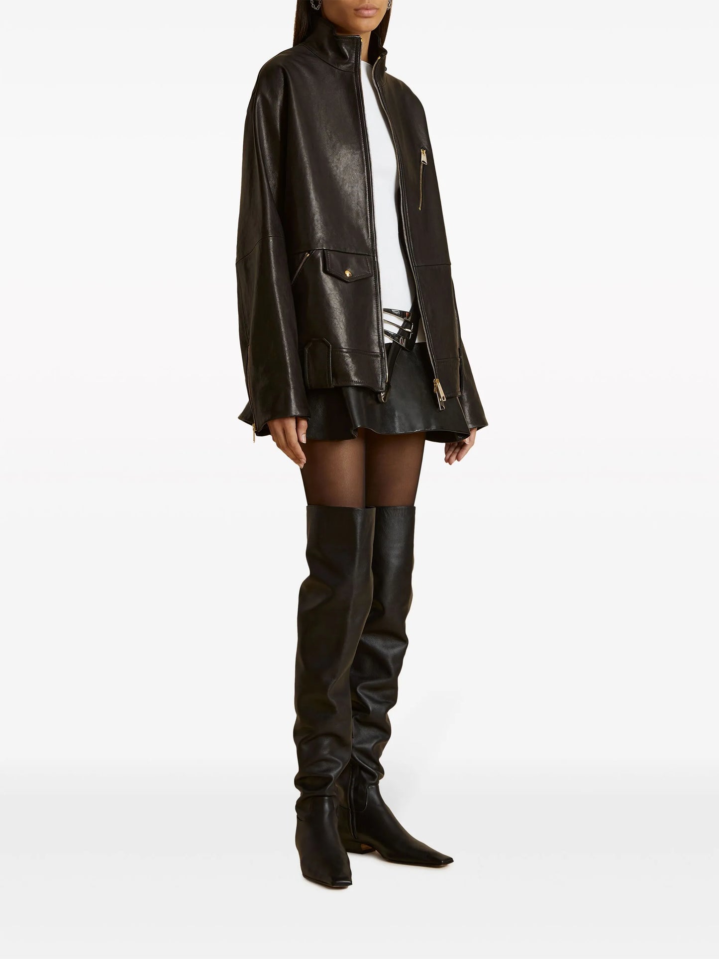 The Shallin leather jacket