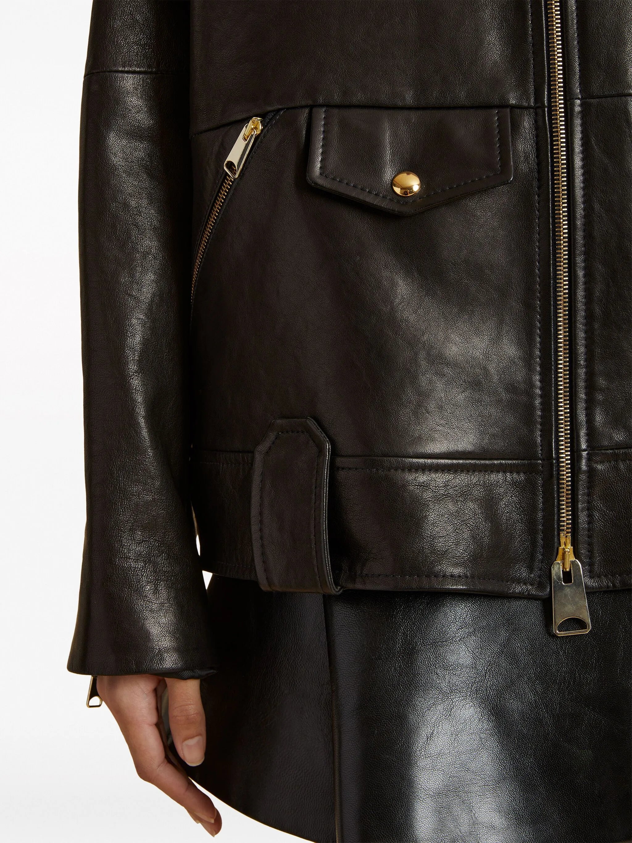 The Shallin leather jacket