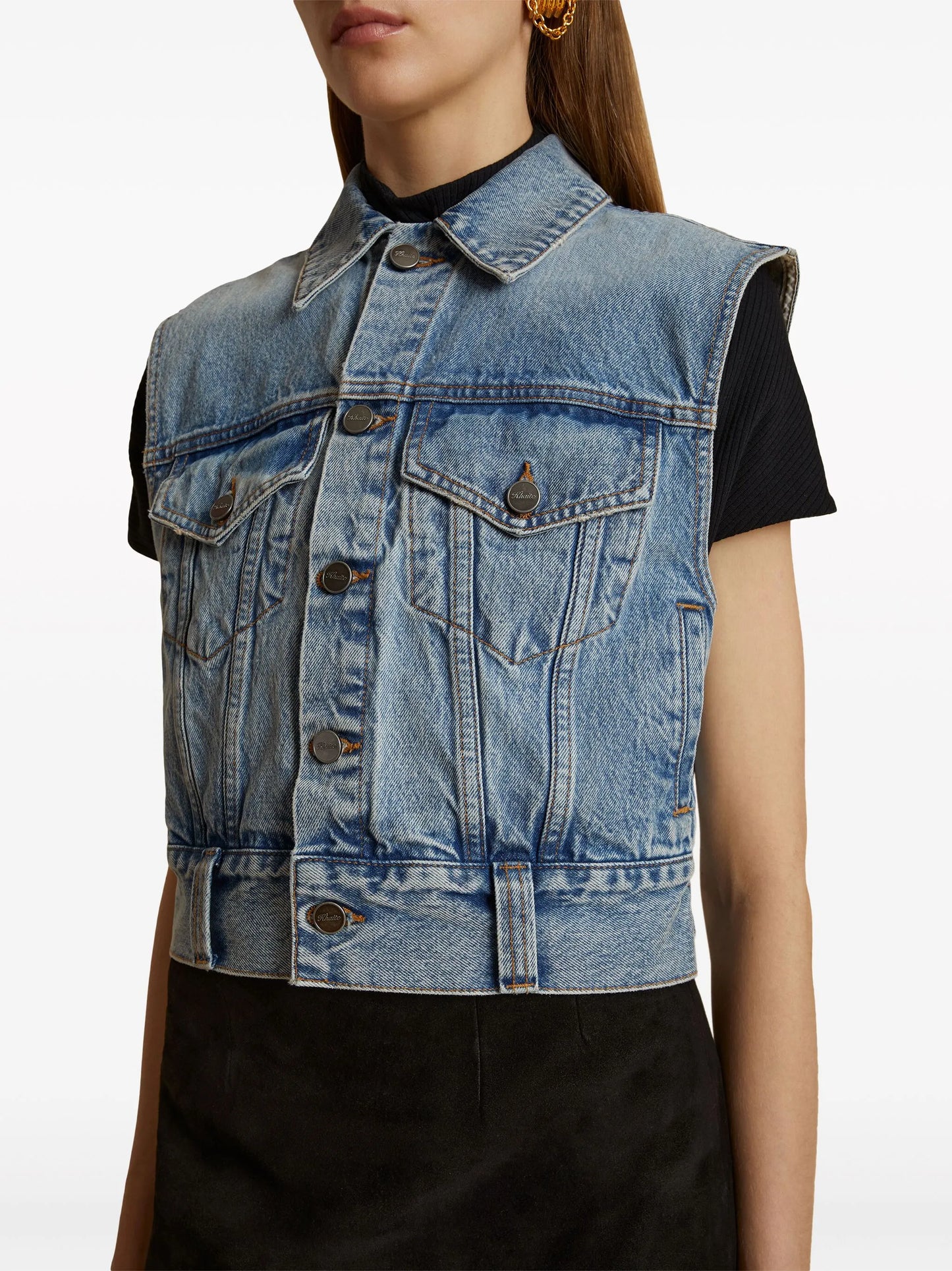 The Lizzo denim vest
