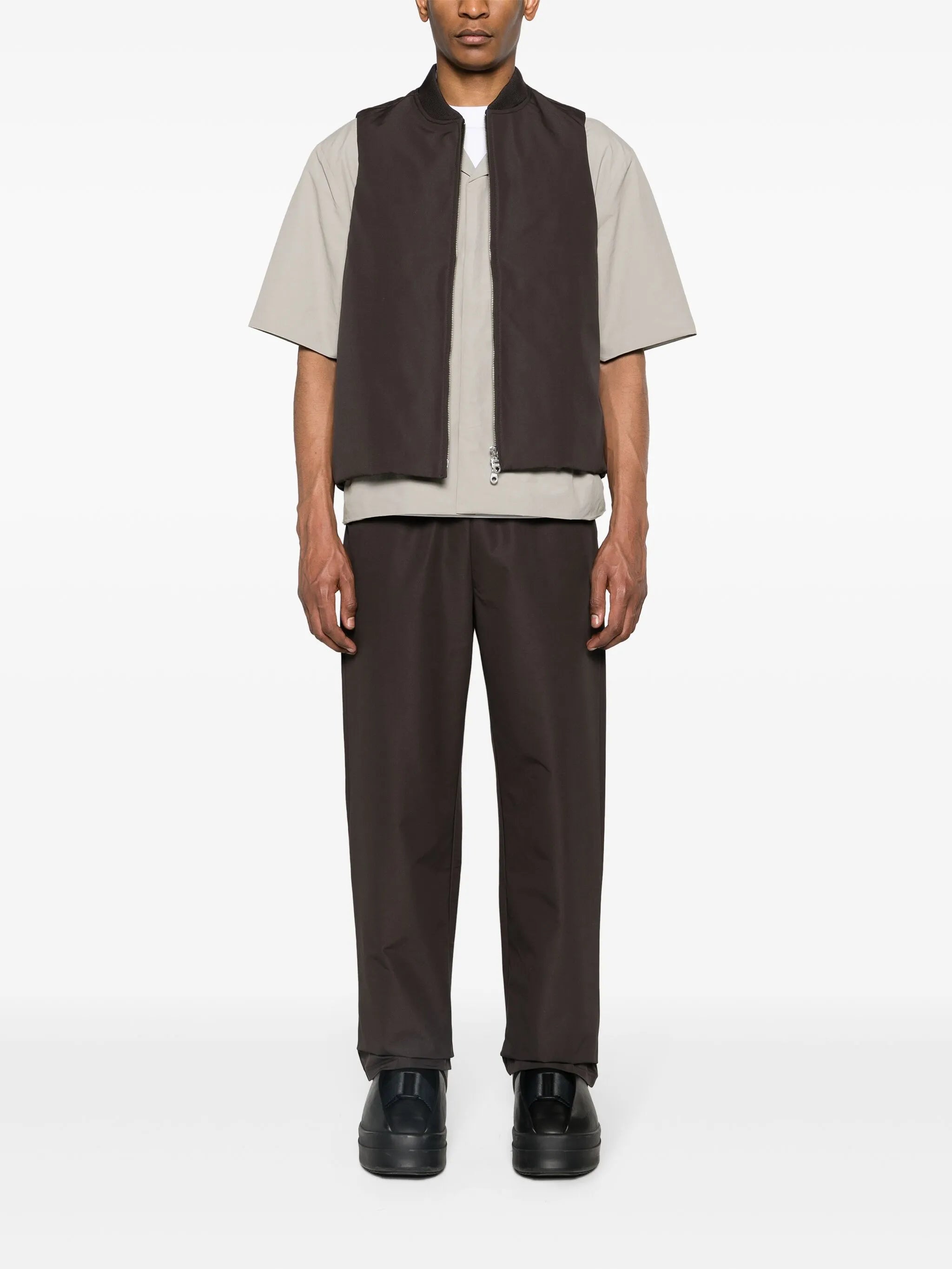 Stacks straight-leg trousers