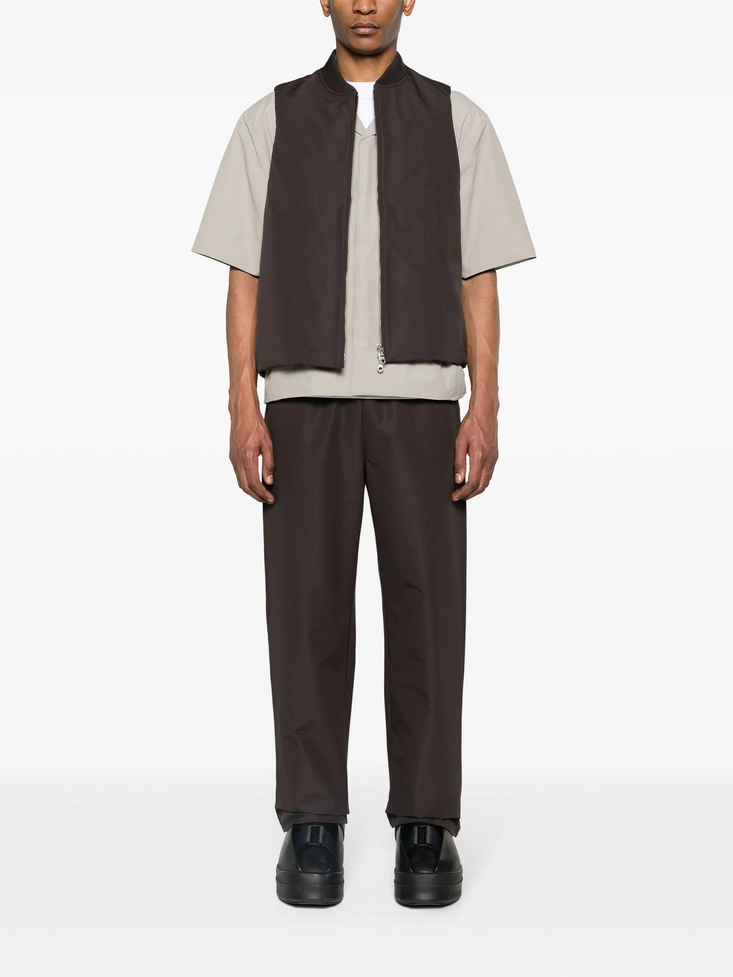 Stacks straight-leg trousers