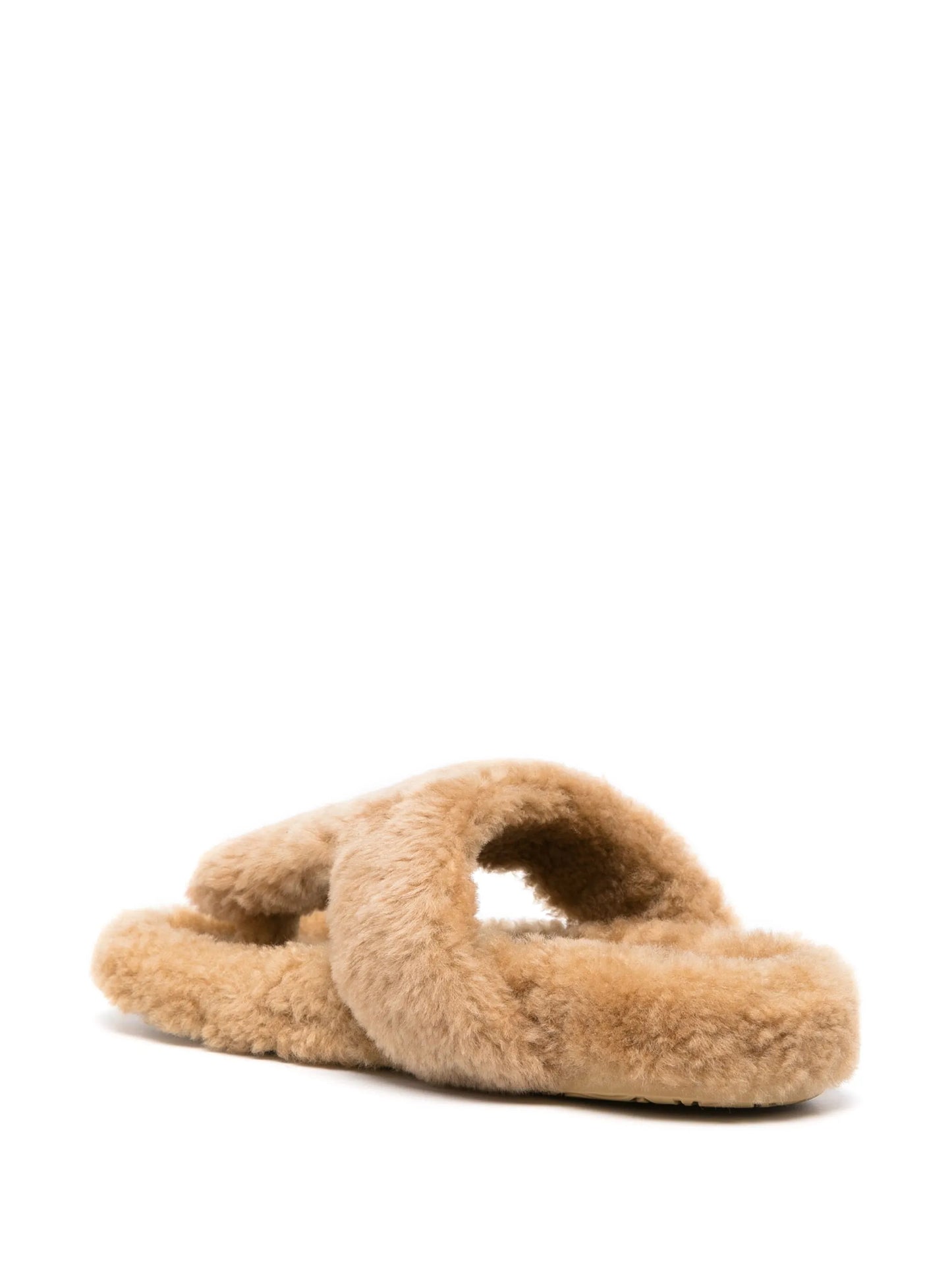Ease Toe post shearling sandals