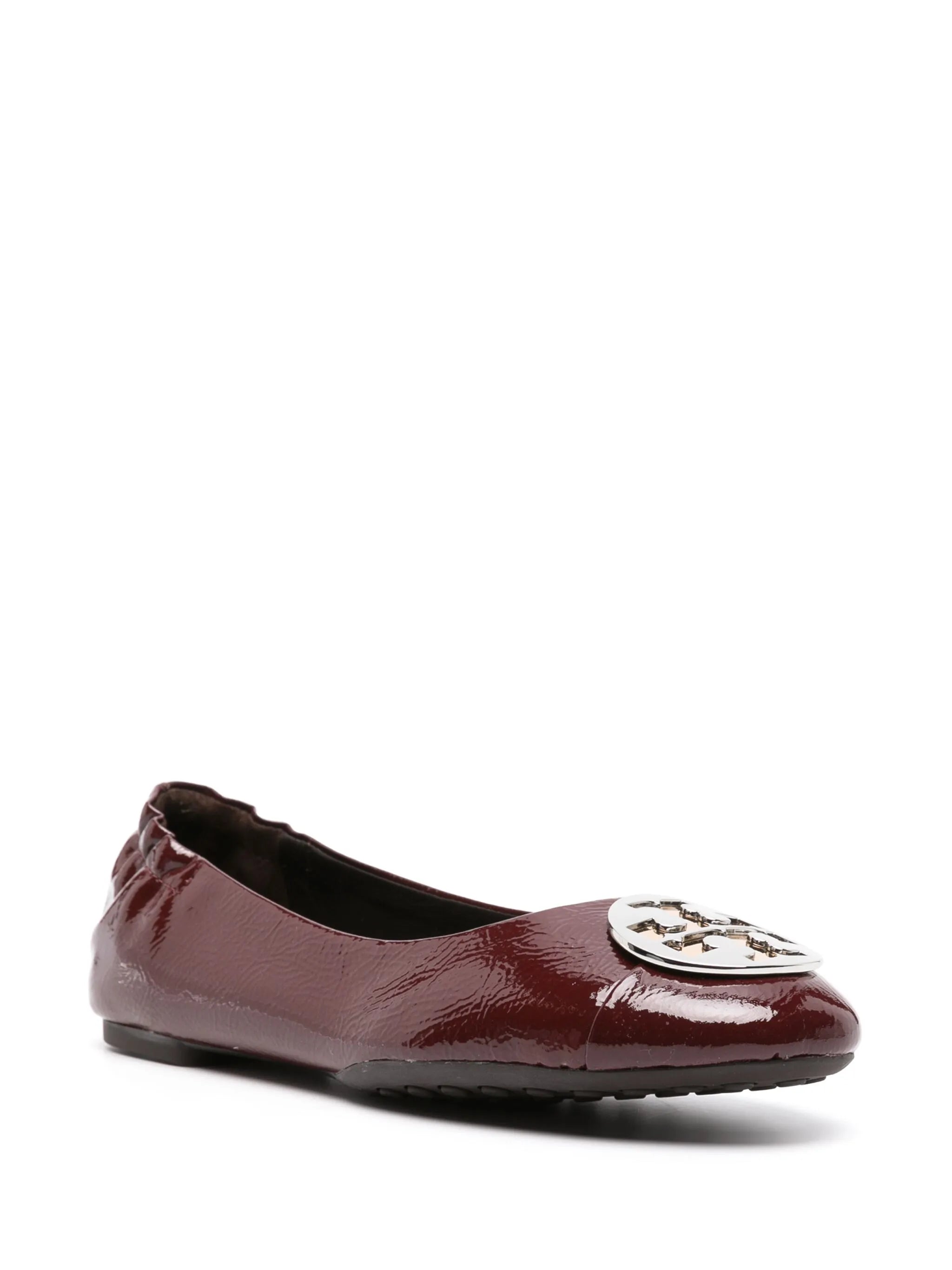 Claire cap-toe ballerina shoes