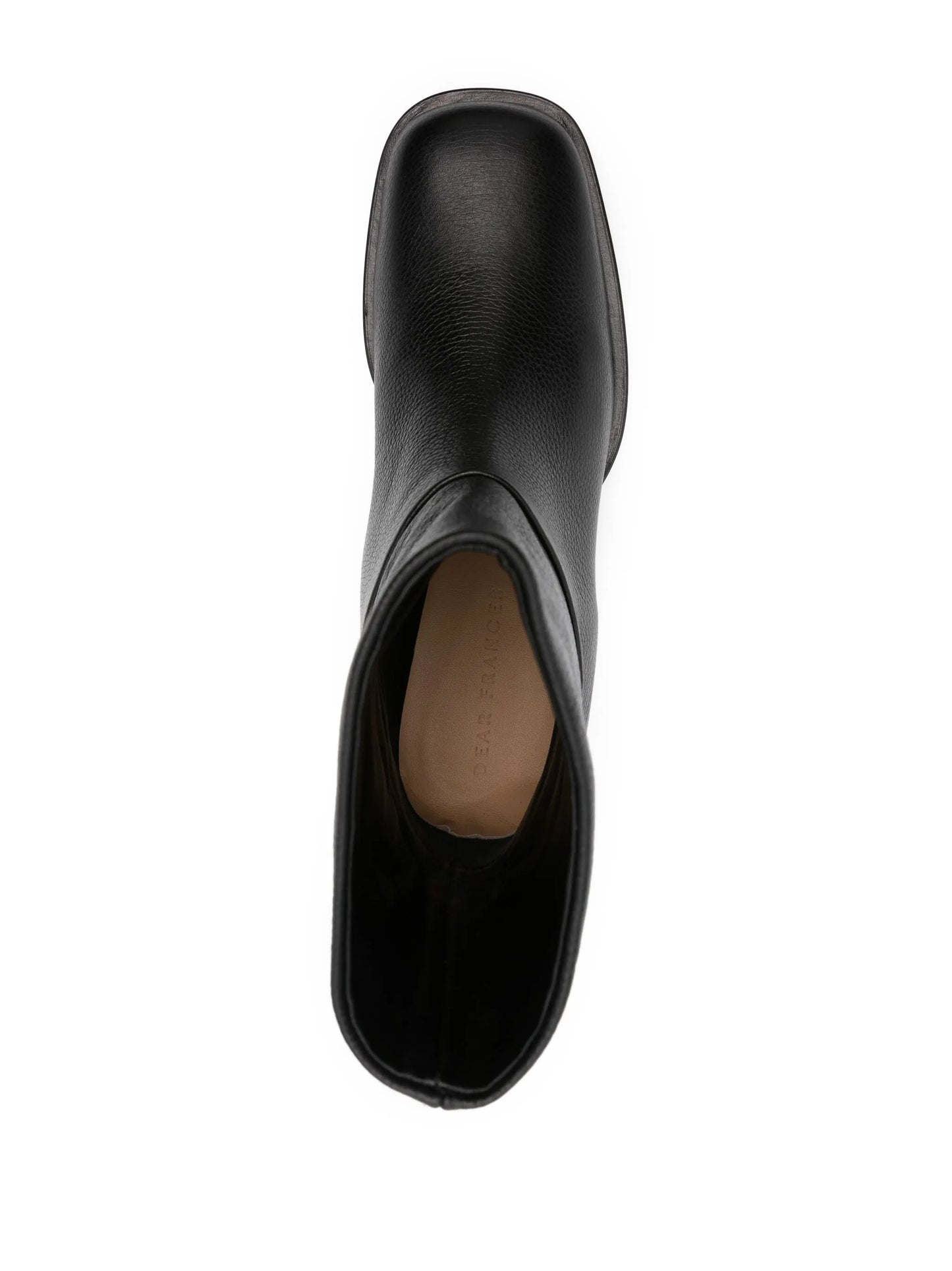 40mm square-toe ankle boots