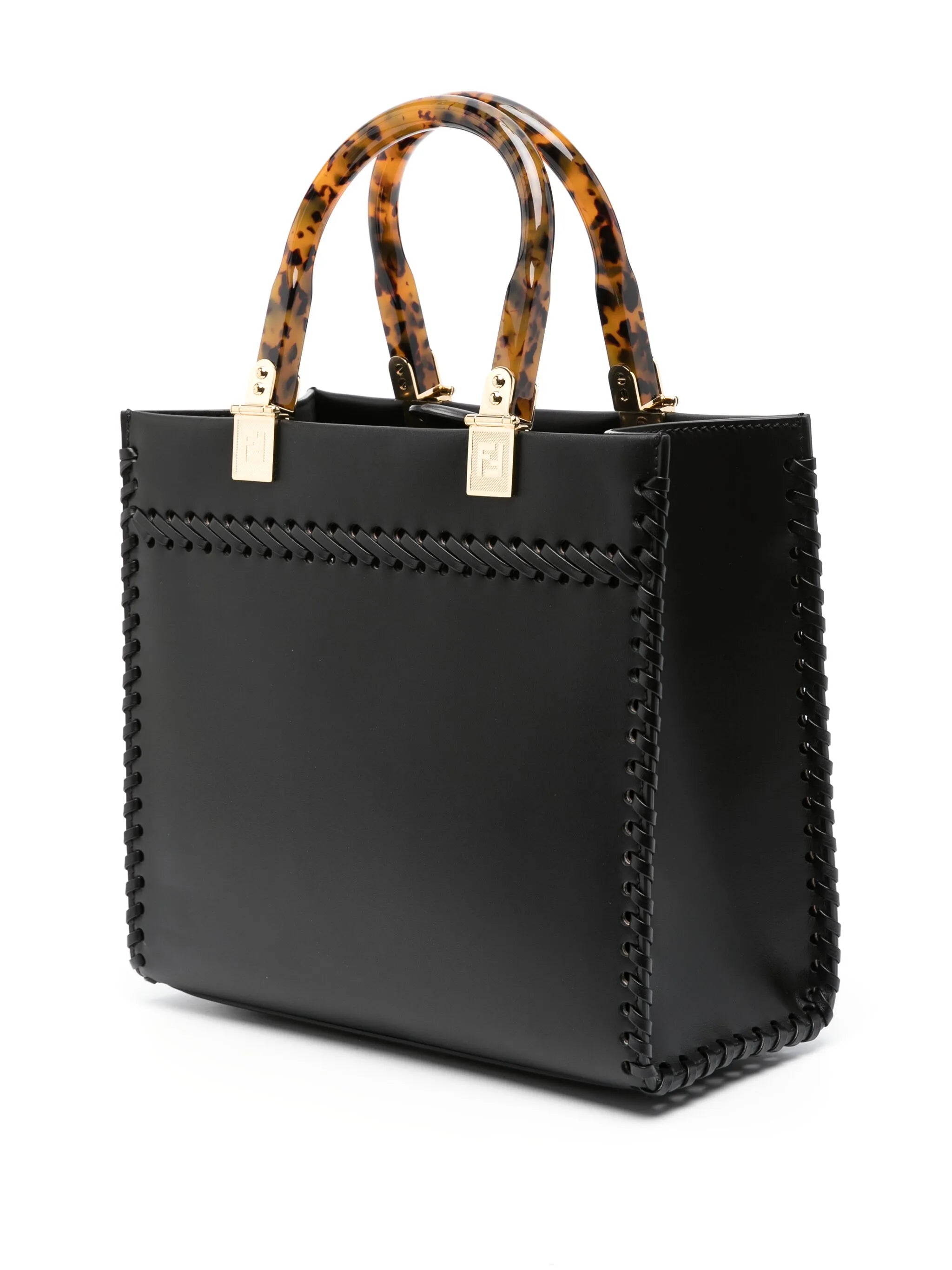 small Sunshine leather tote bag