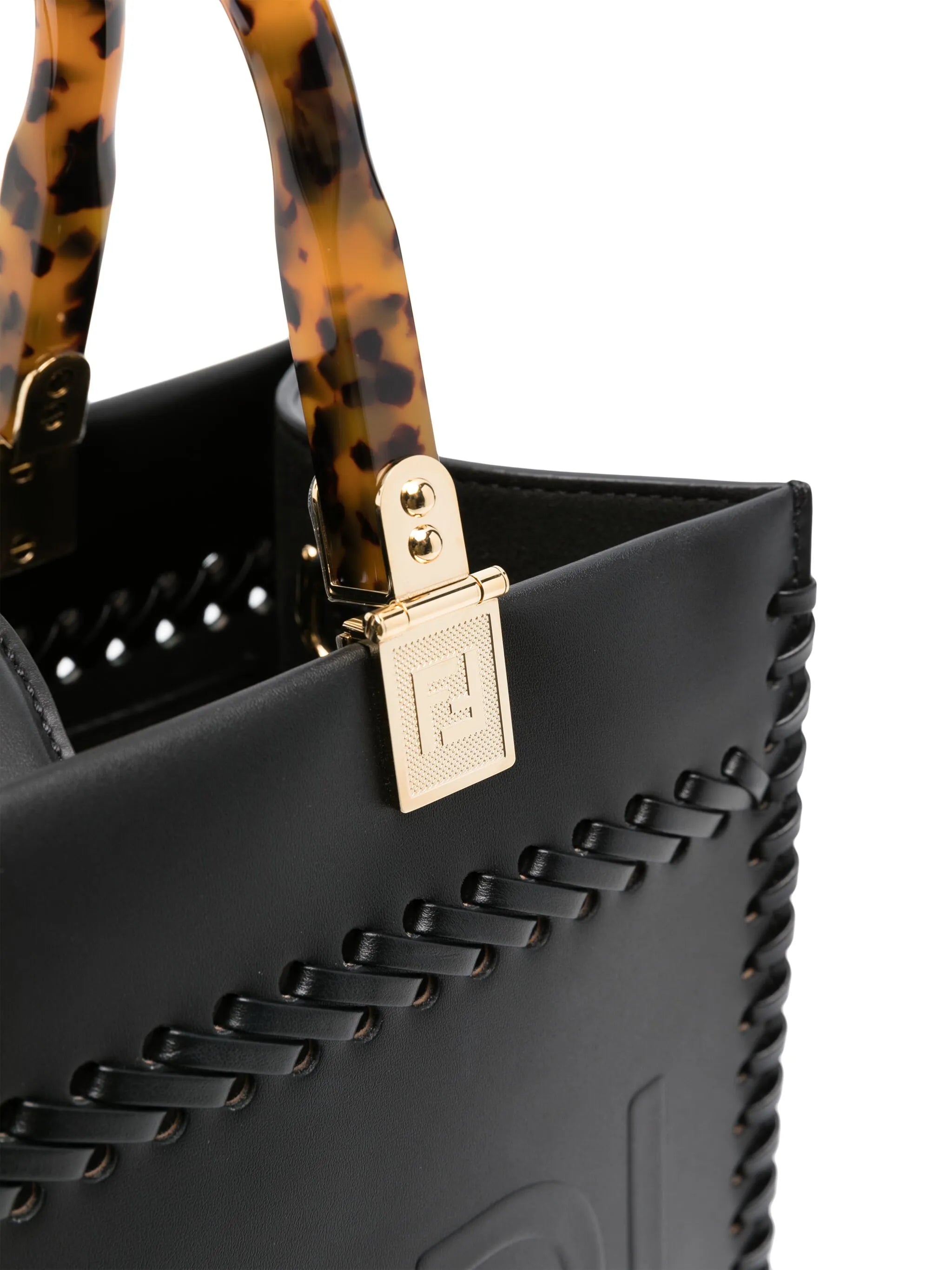 small Sunshine leather tote bag