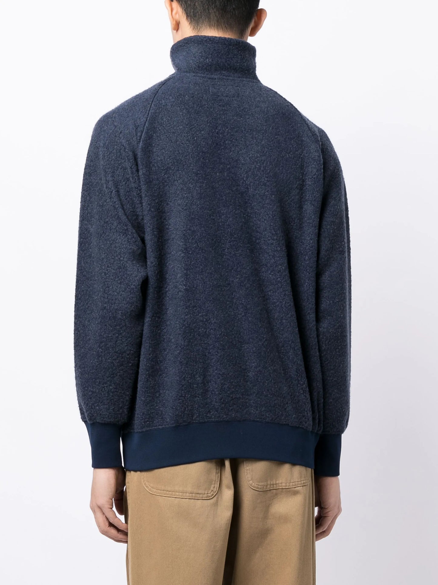 MIL fleece-textured jumper