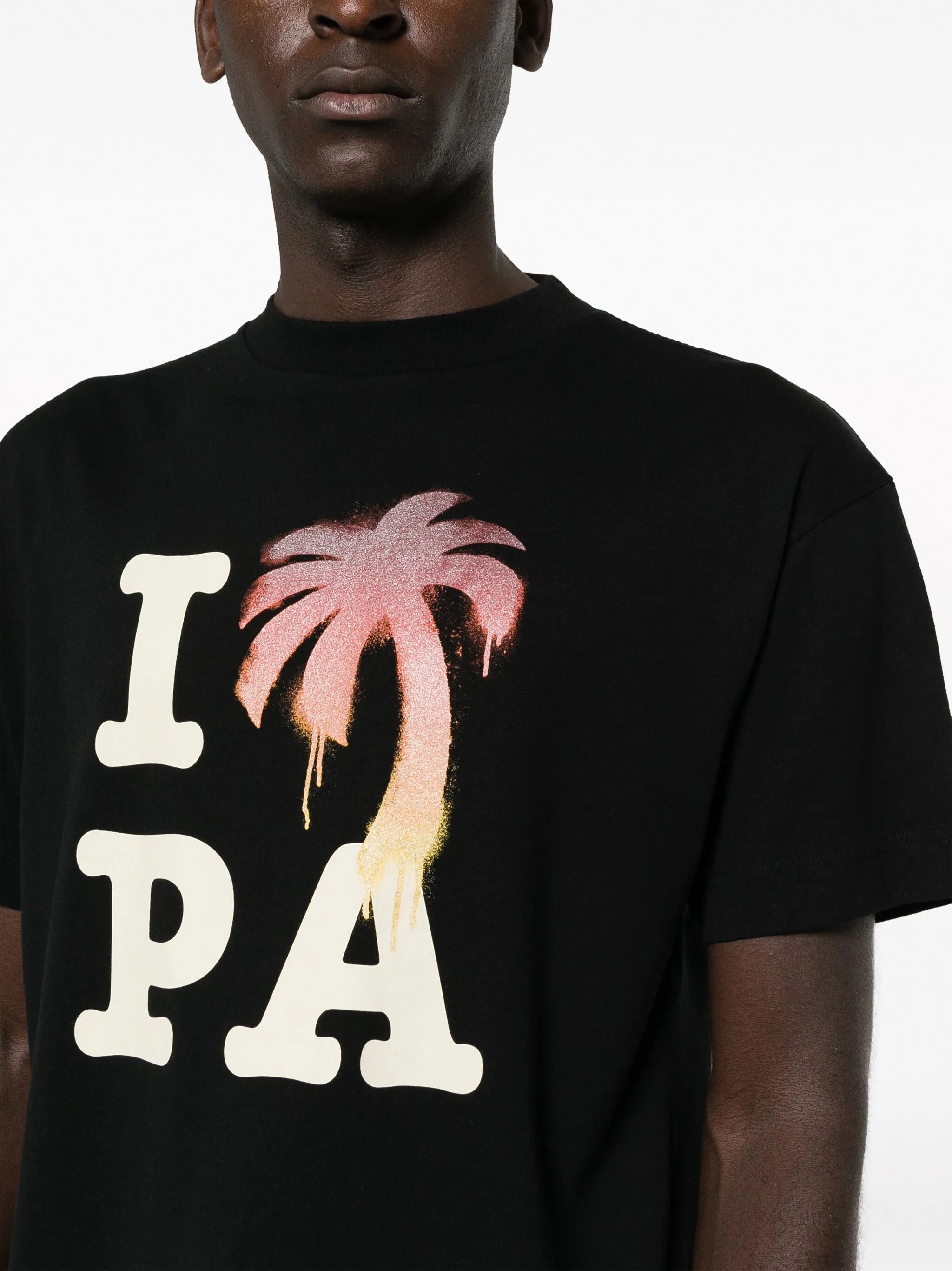 logo-print cotton T-shirt