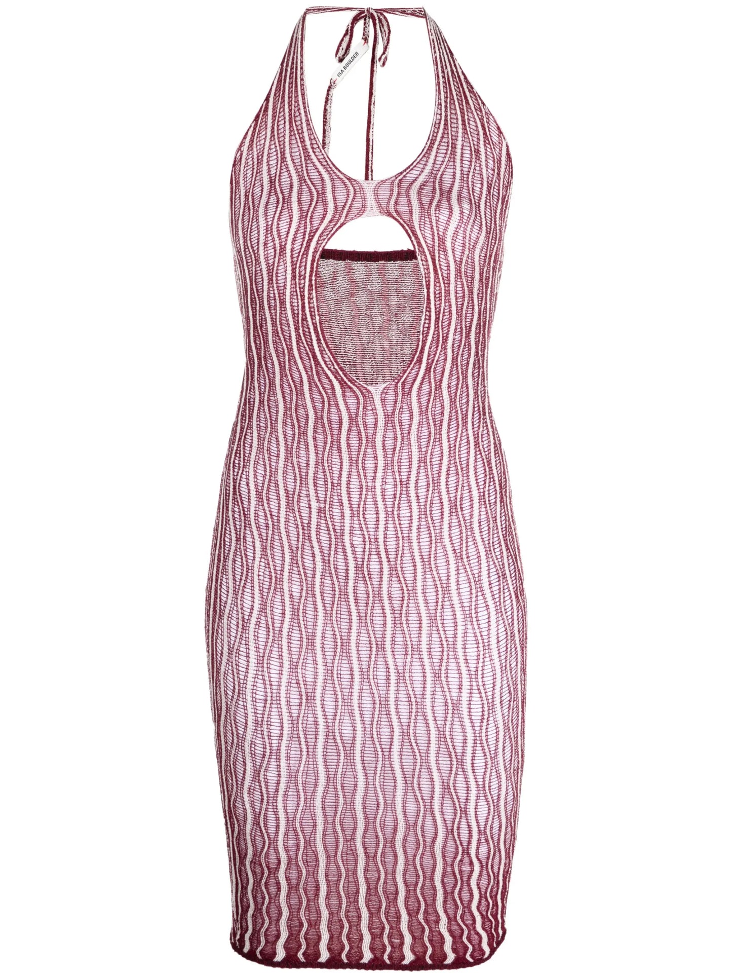 Cactus cut-out dress