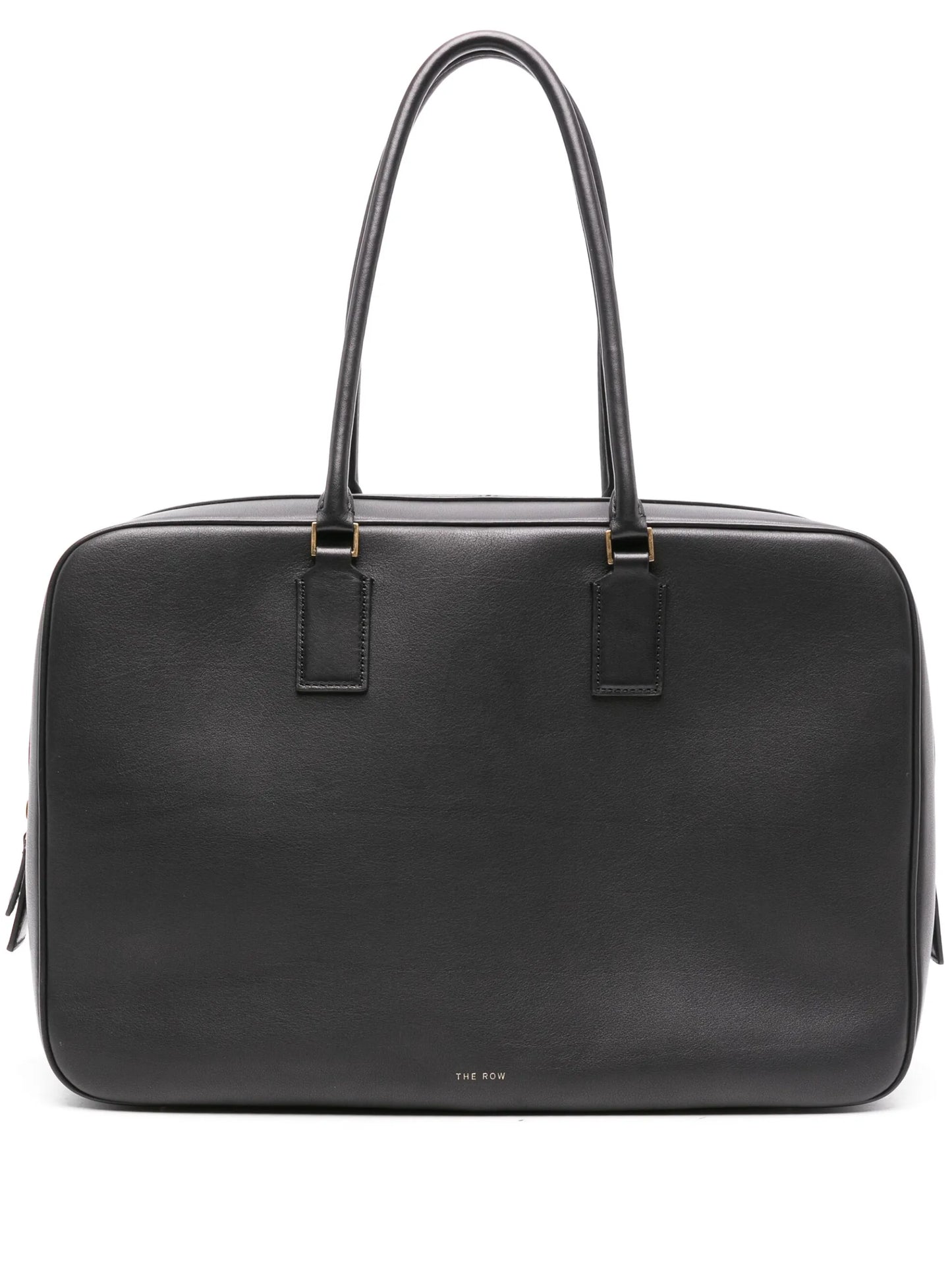 Domino leather tote bag