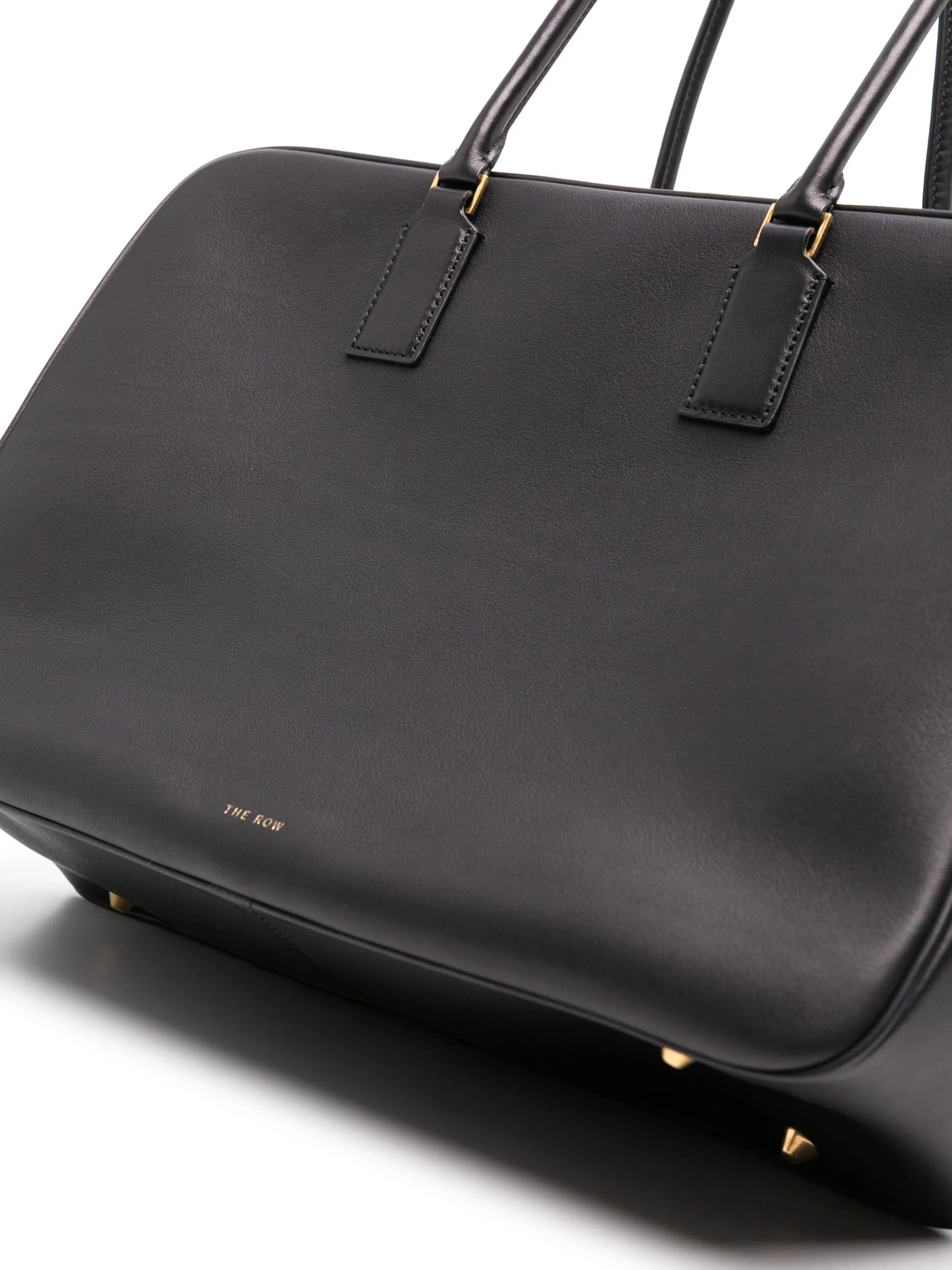Domino leather tote bag