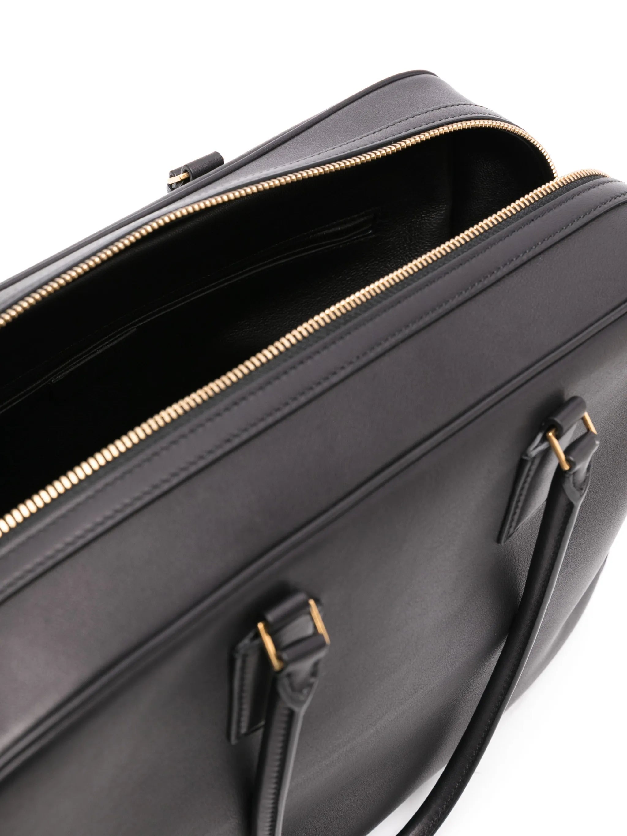 Domino leather tote bag