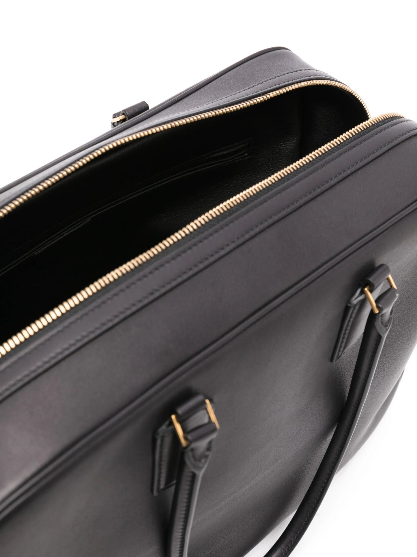 Domino leather tote bag