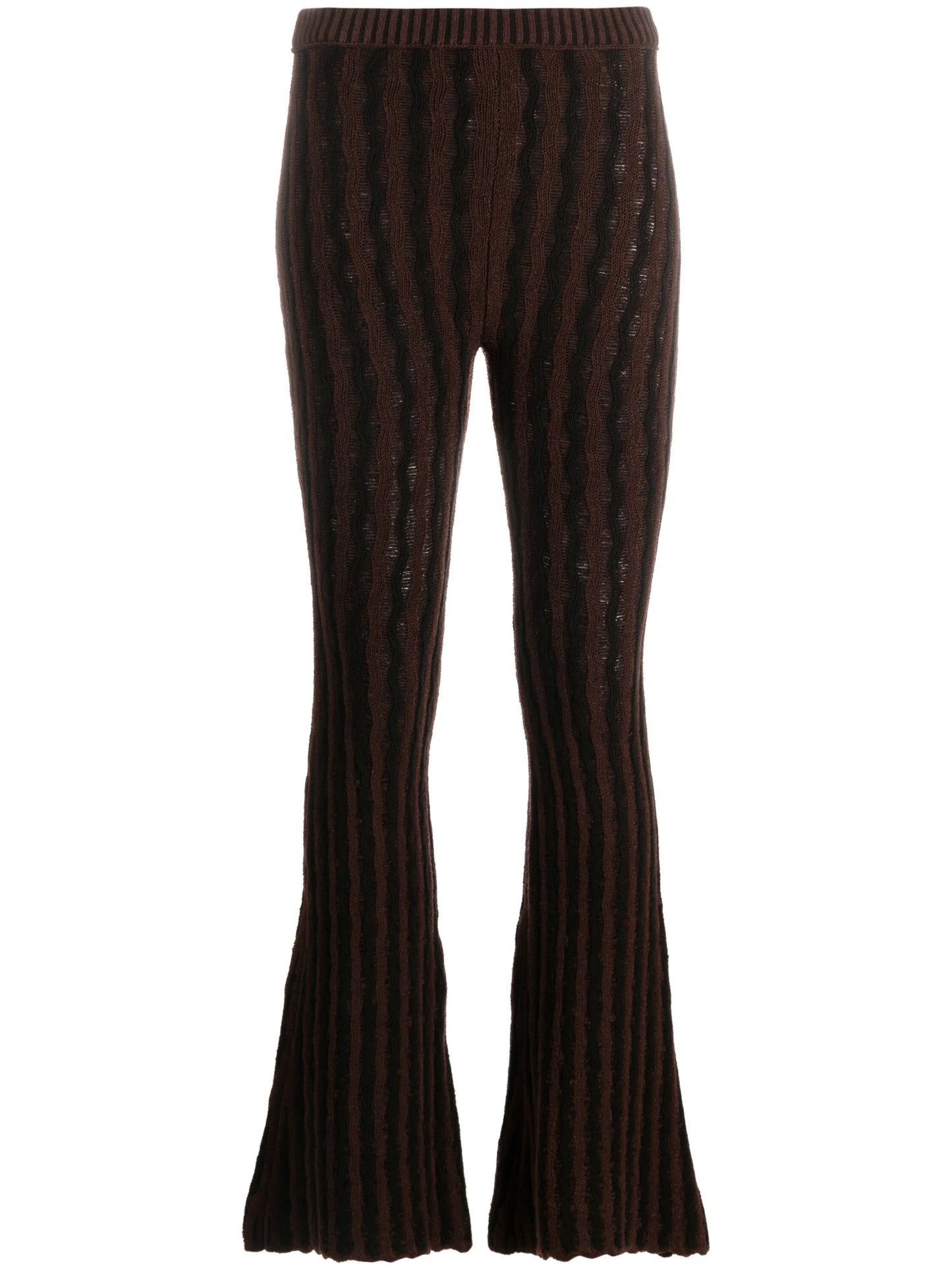 Cactus flared trousers