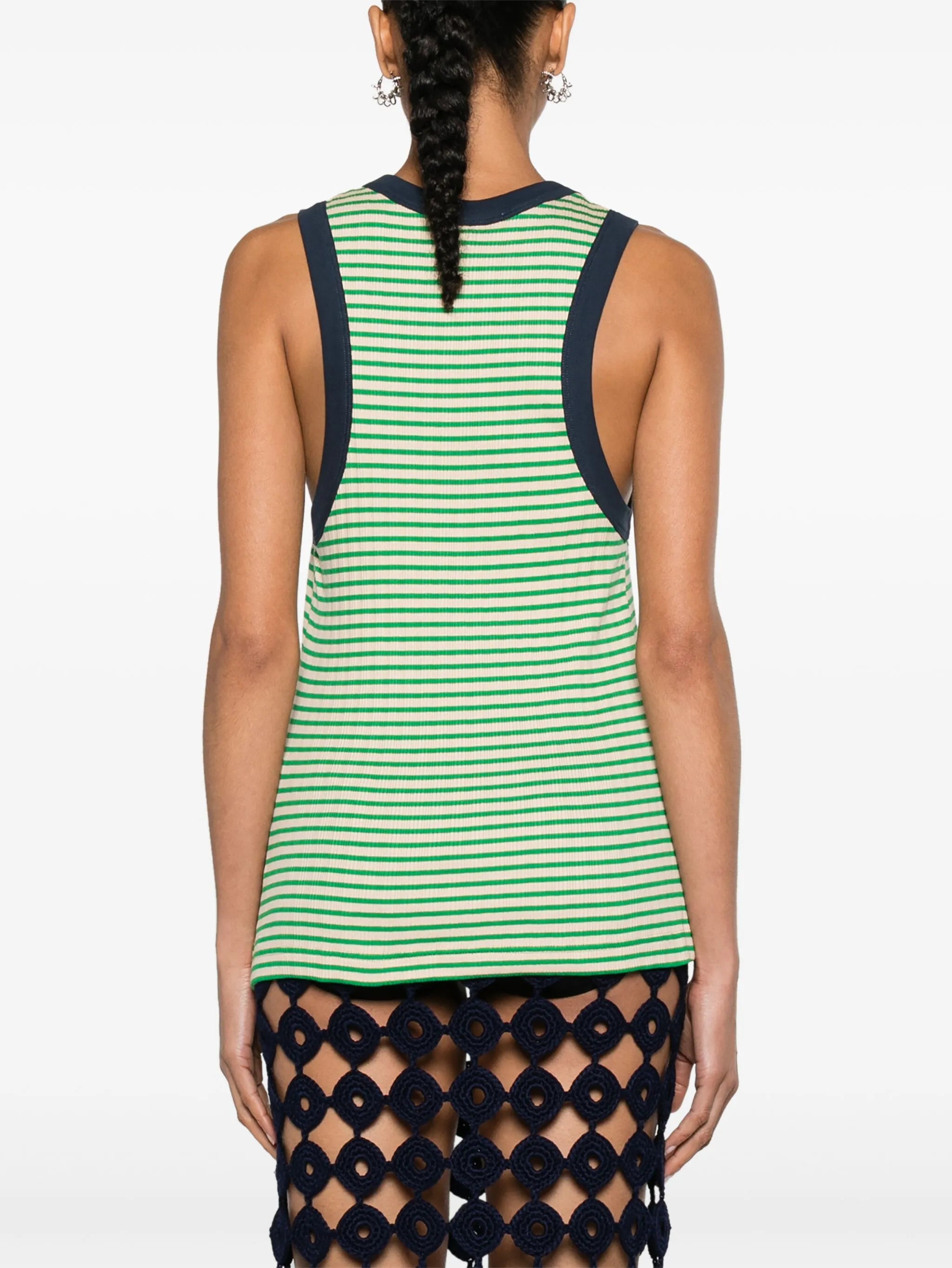 Sonic striped tank top