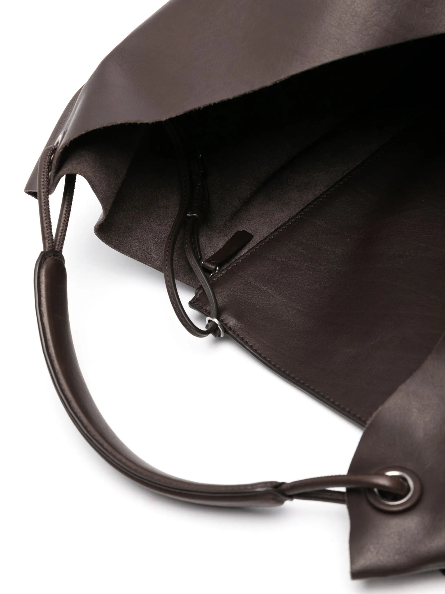Bindle 3 leather tote bag