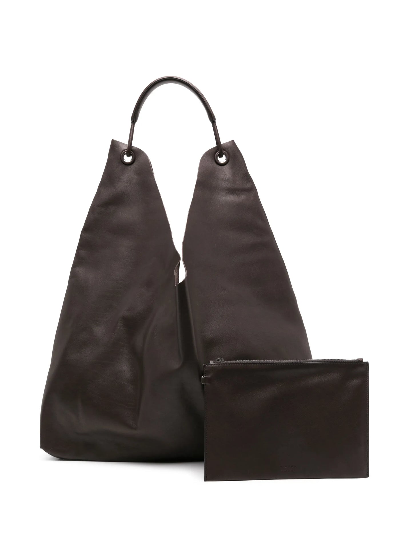 Bindle 3 leather tote bag