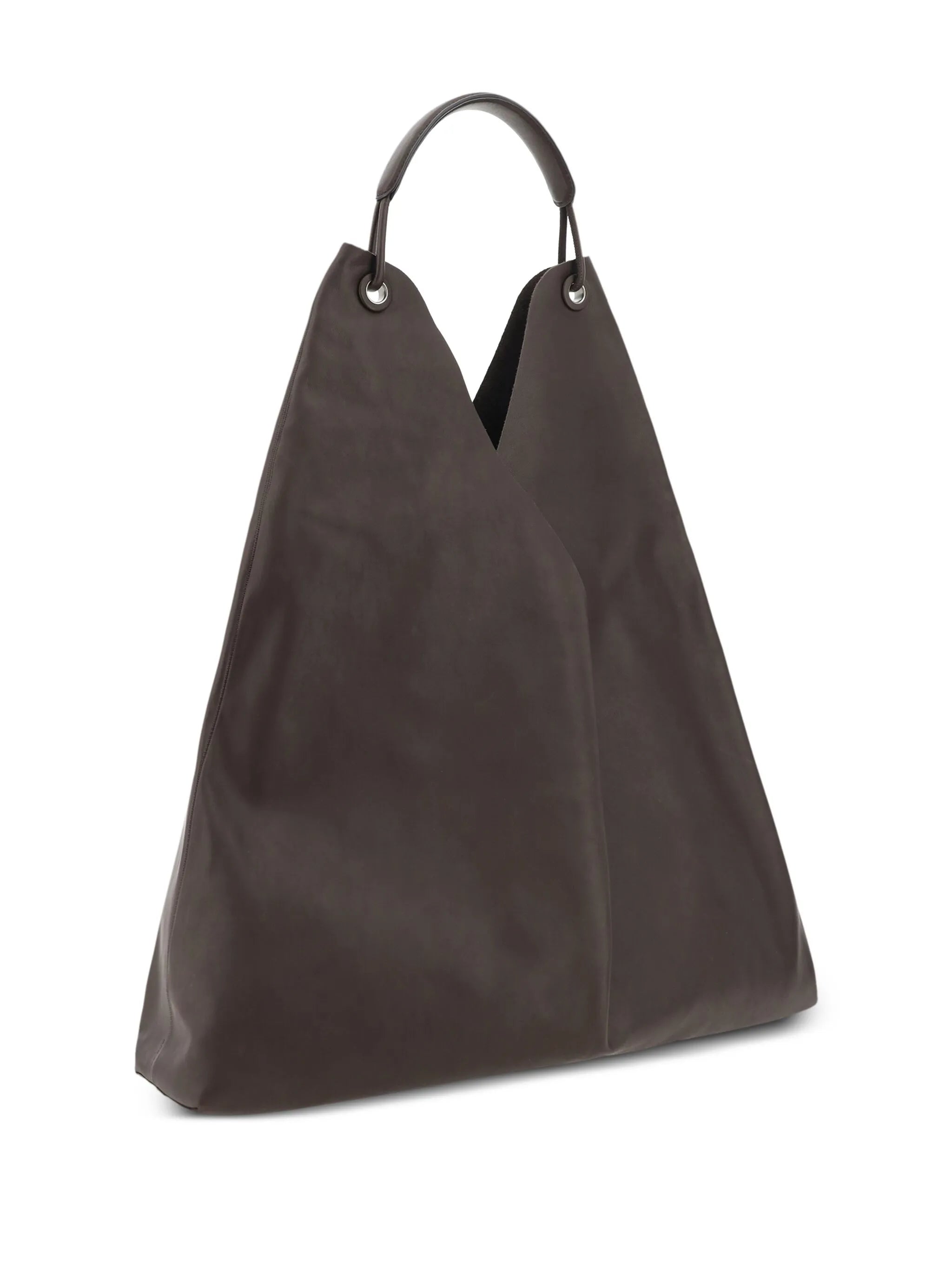 Bindle 3 leather tote bag