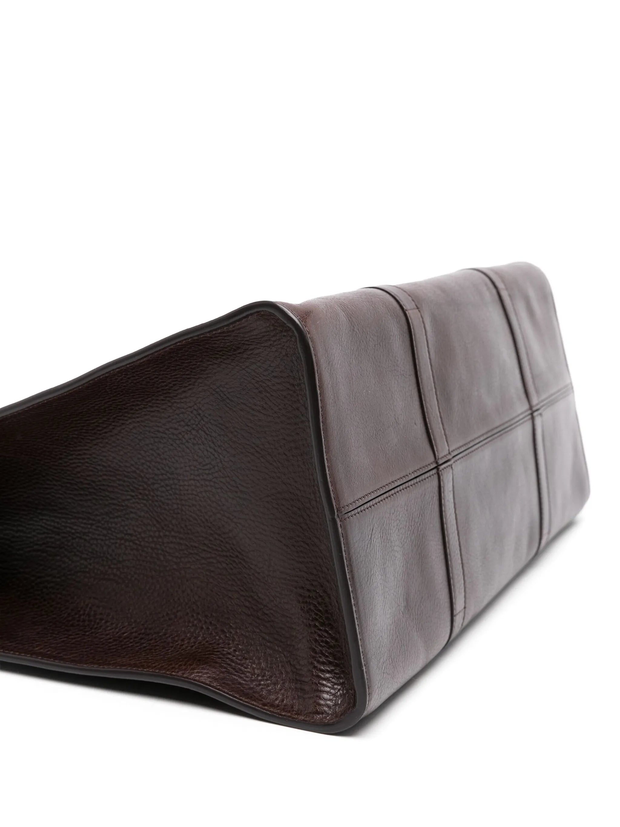 Ben leather tote bag