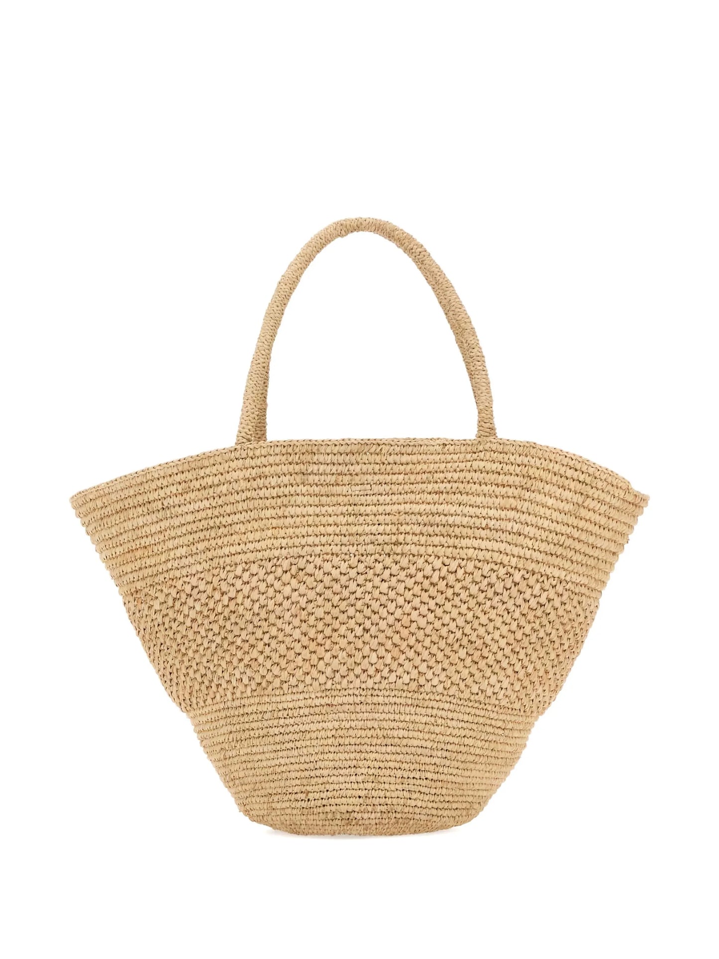 Emilie raffia tote bag