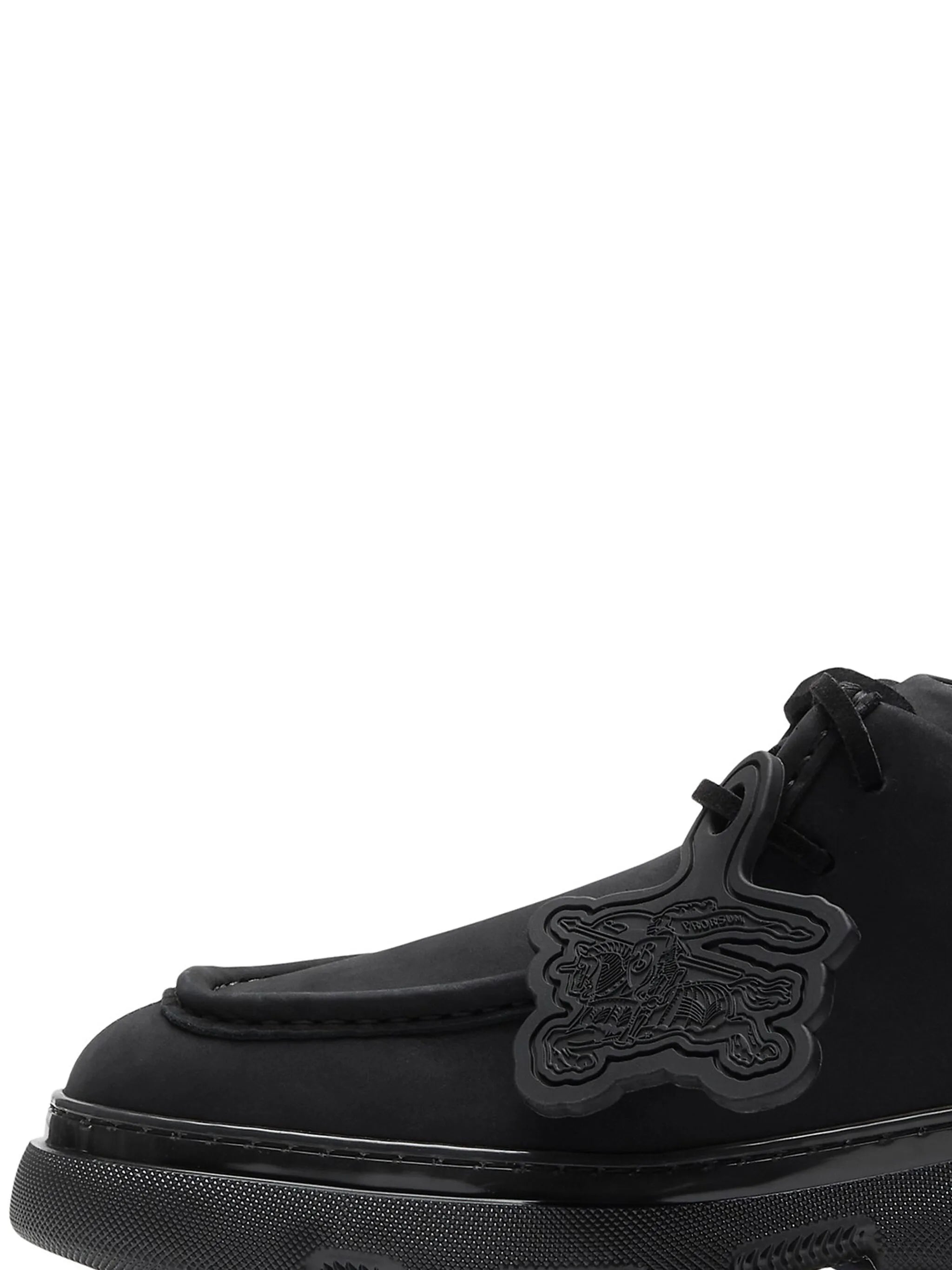 lace-up suede derby shoes