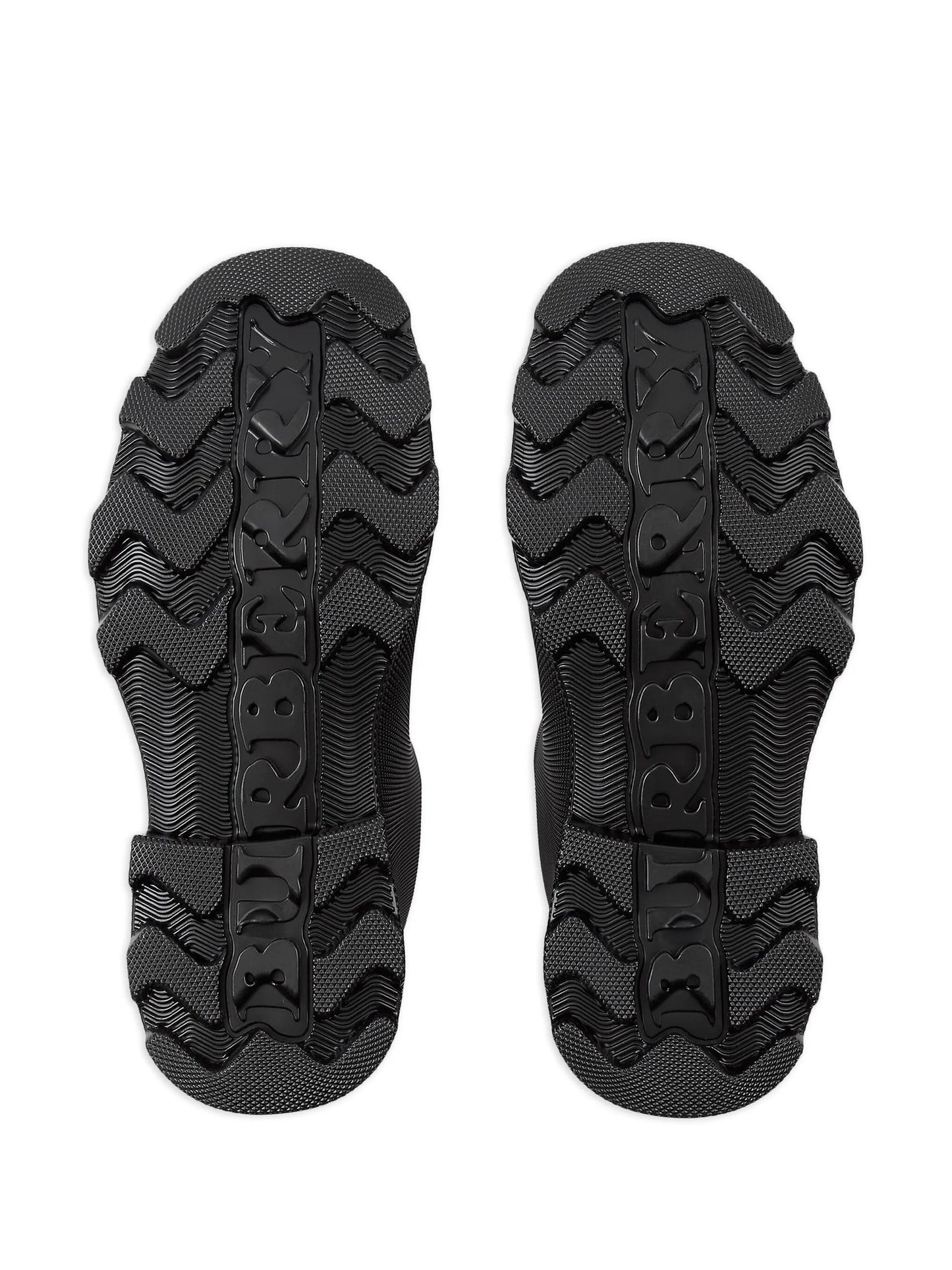 textured-finish round-toe boots