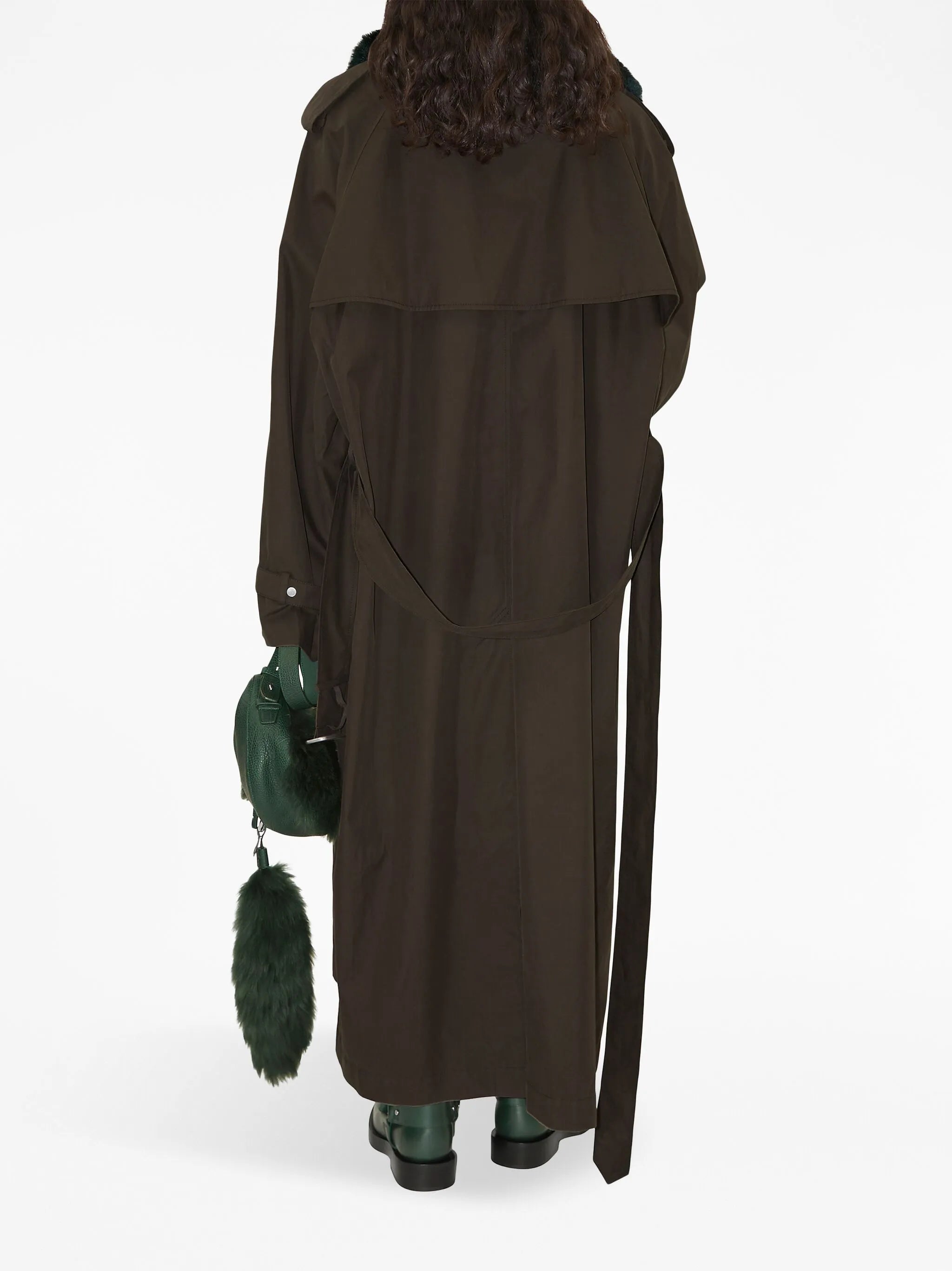 Kennington belted trench coat