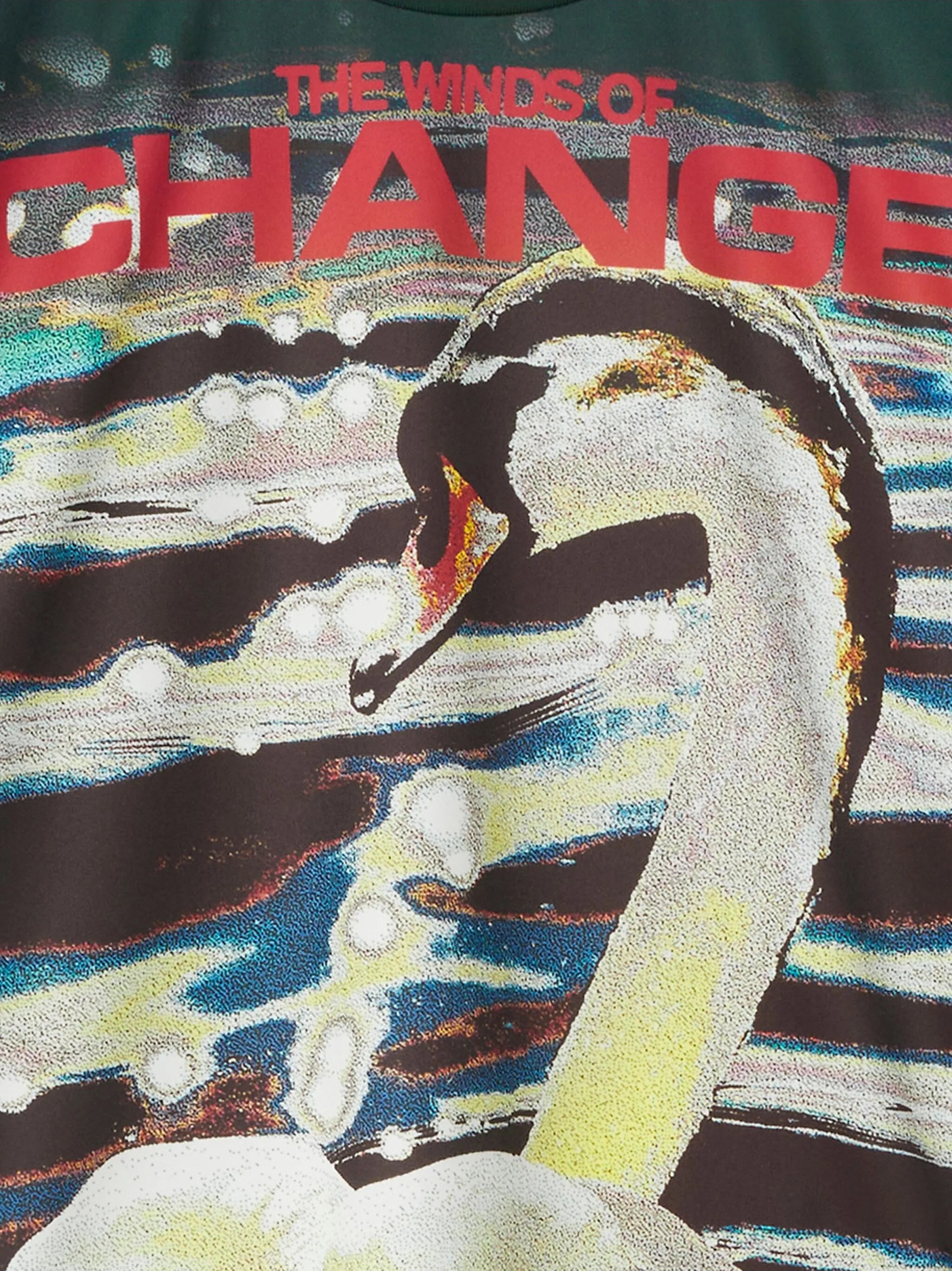 graphic-print long-sleeve T-shirt