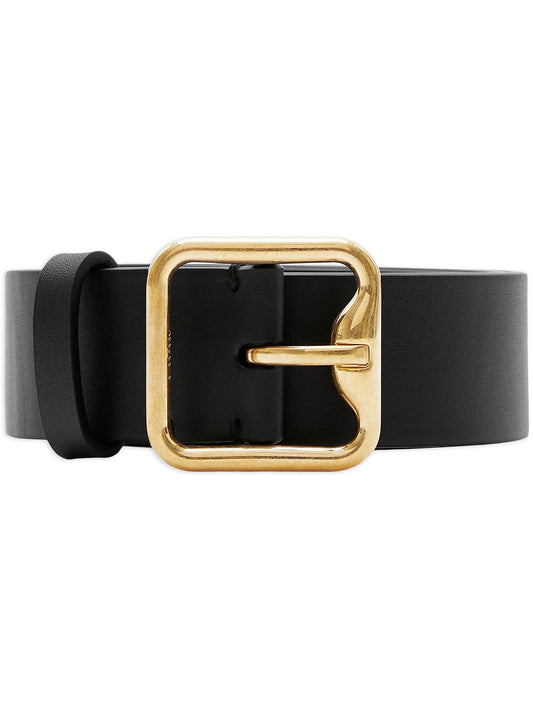 B Buckle leather belt