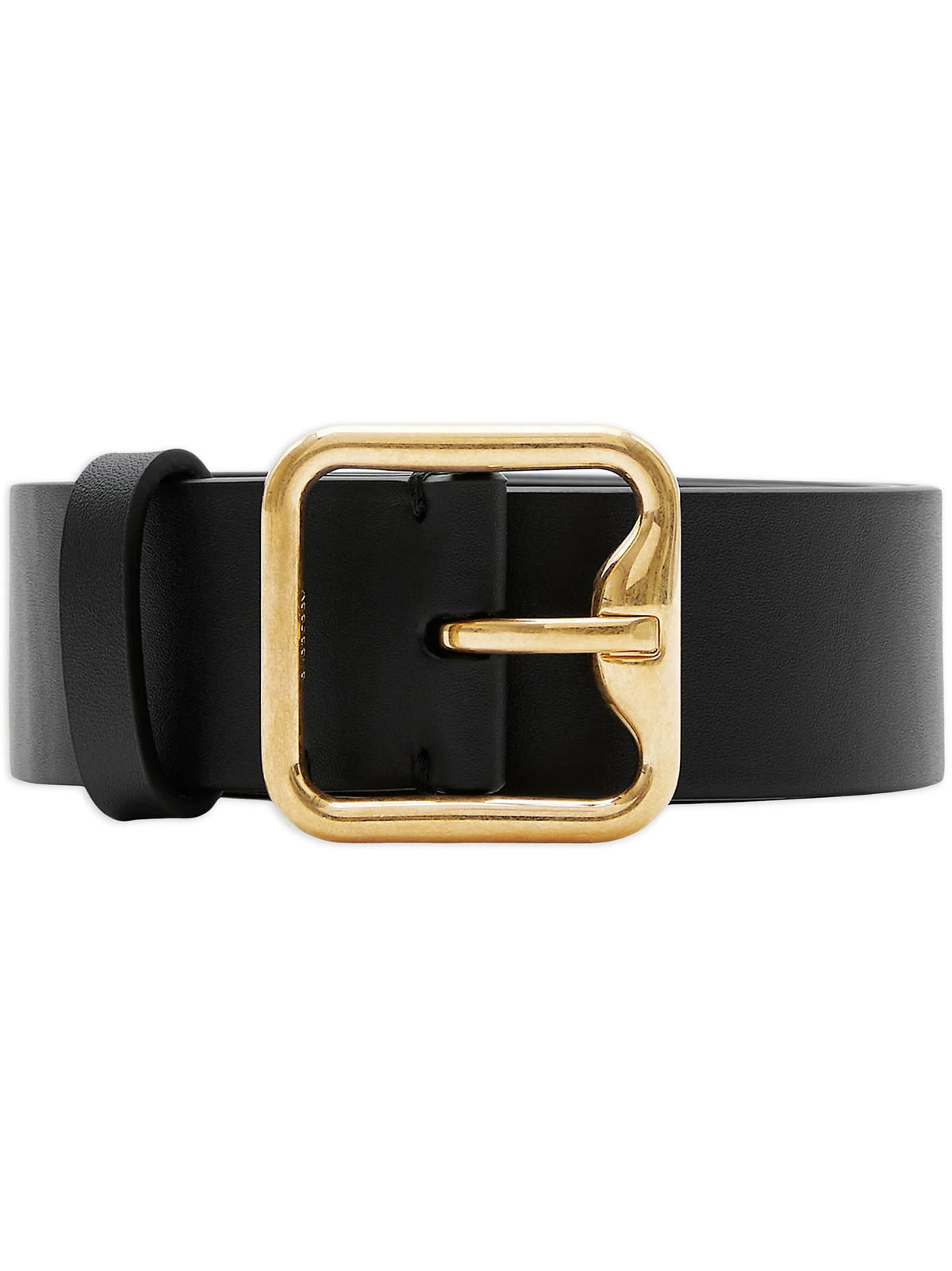 B Buckle leather belt