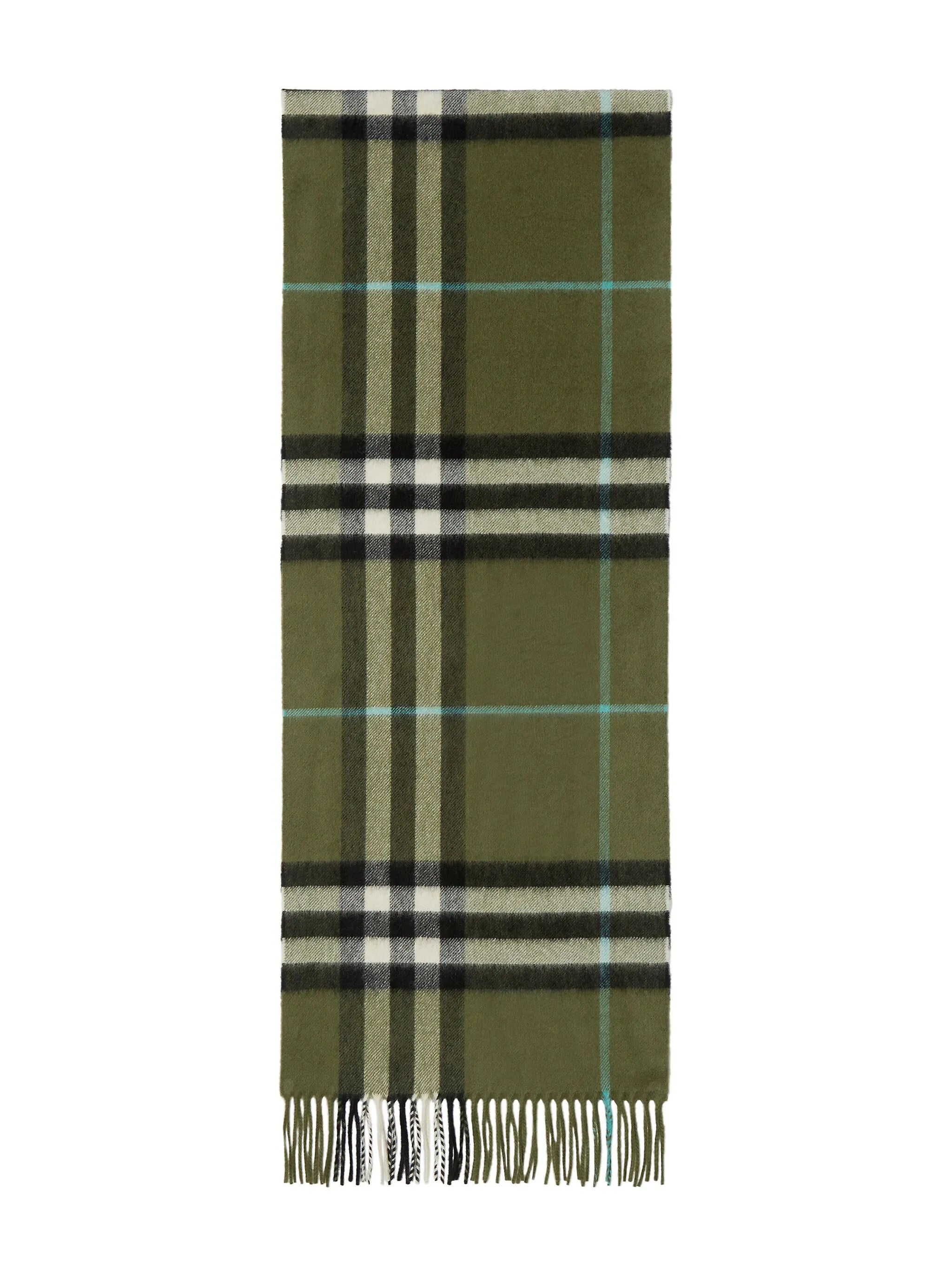 Vintage Check cashmere scarf