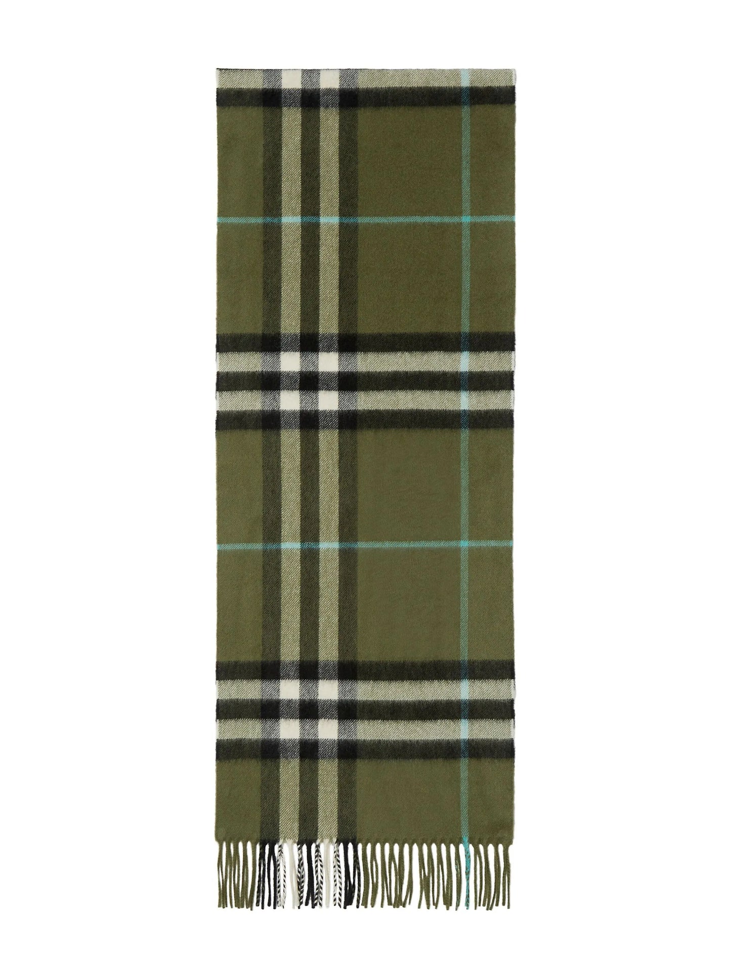 Vintage Check cashmere scarf