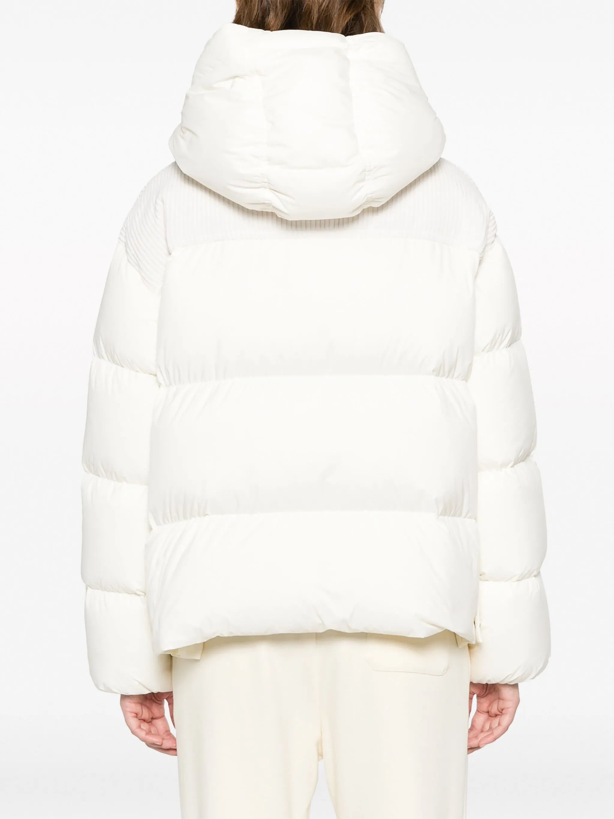 padded hooded jacket