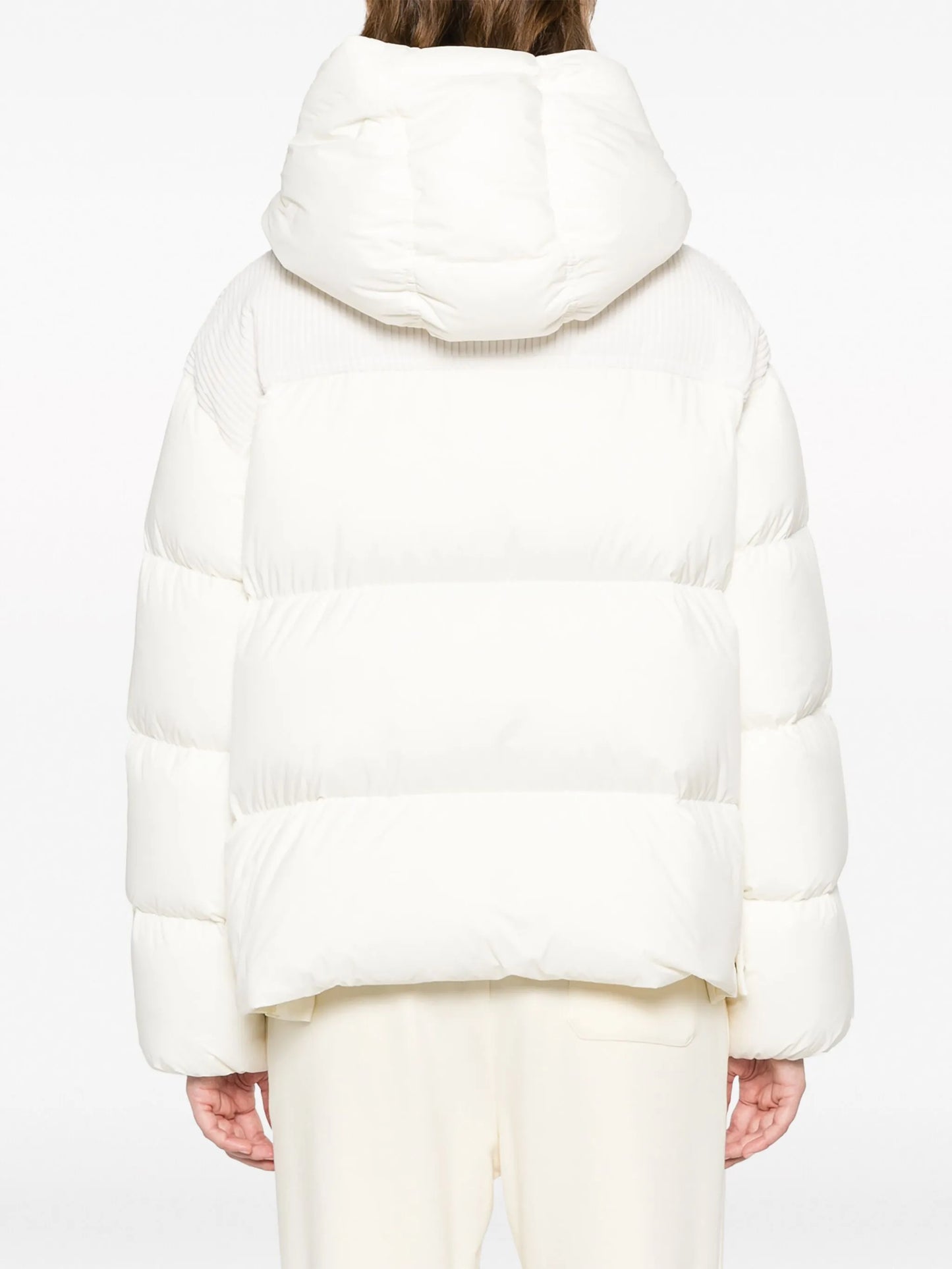 padded hooded jacket