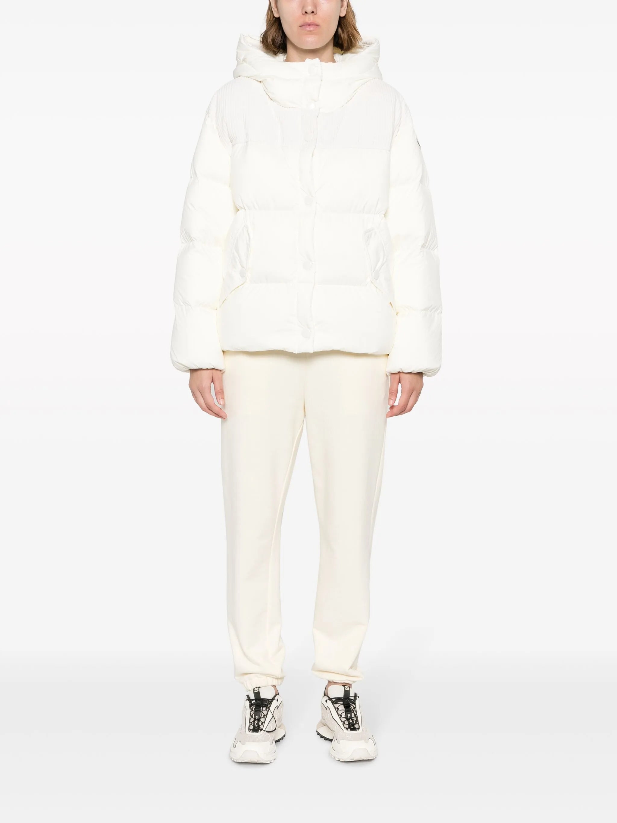 padded hooded jacket