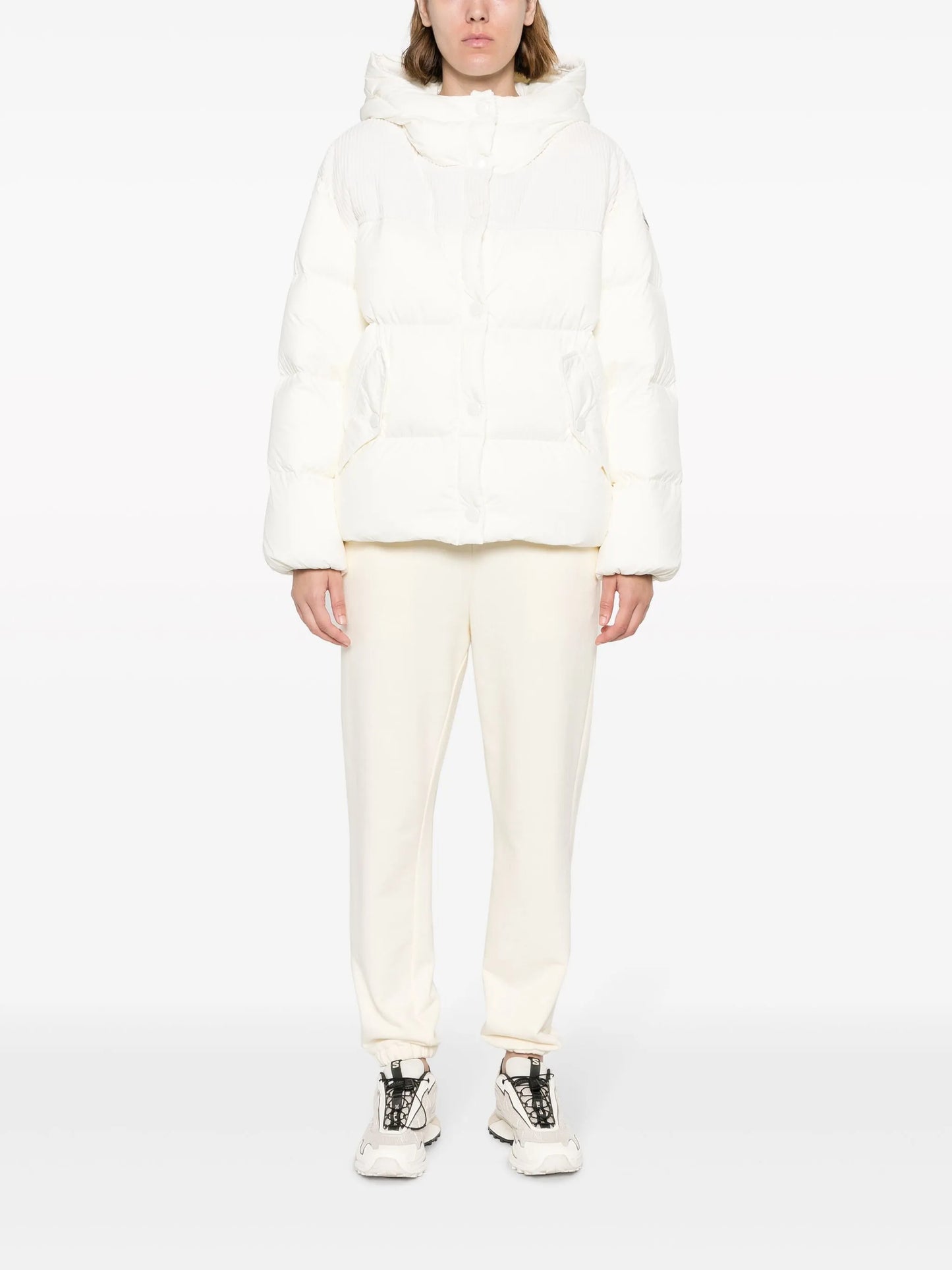 padded hooded jacket