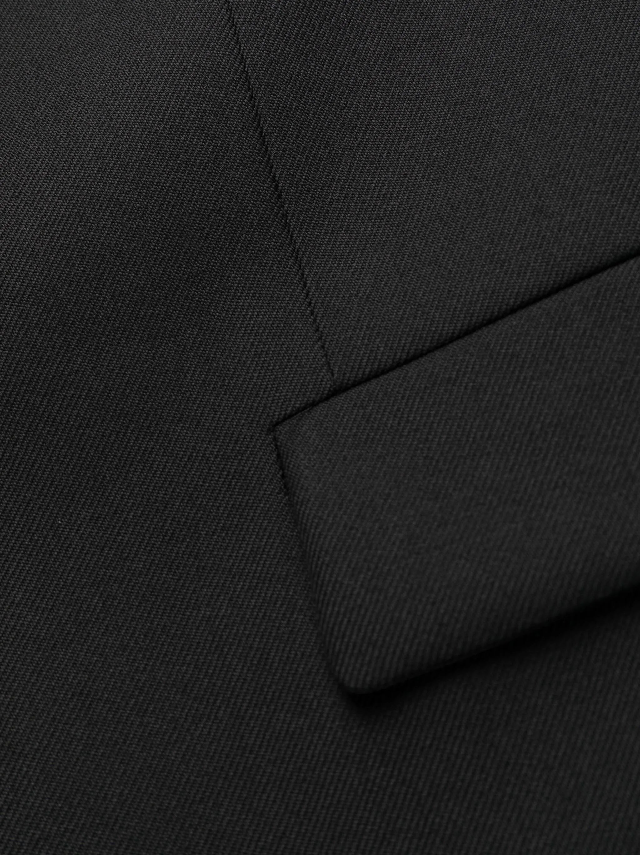 tailored virgin-wool coat