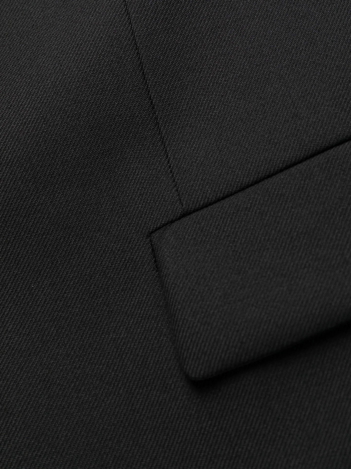 tailored virgin-wool coat