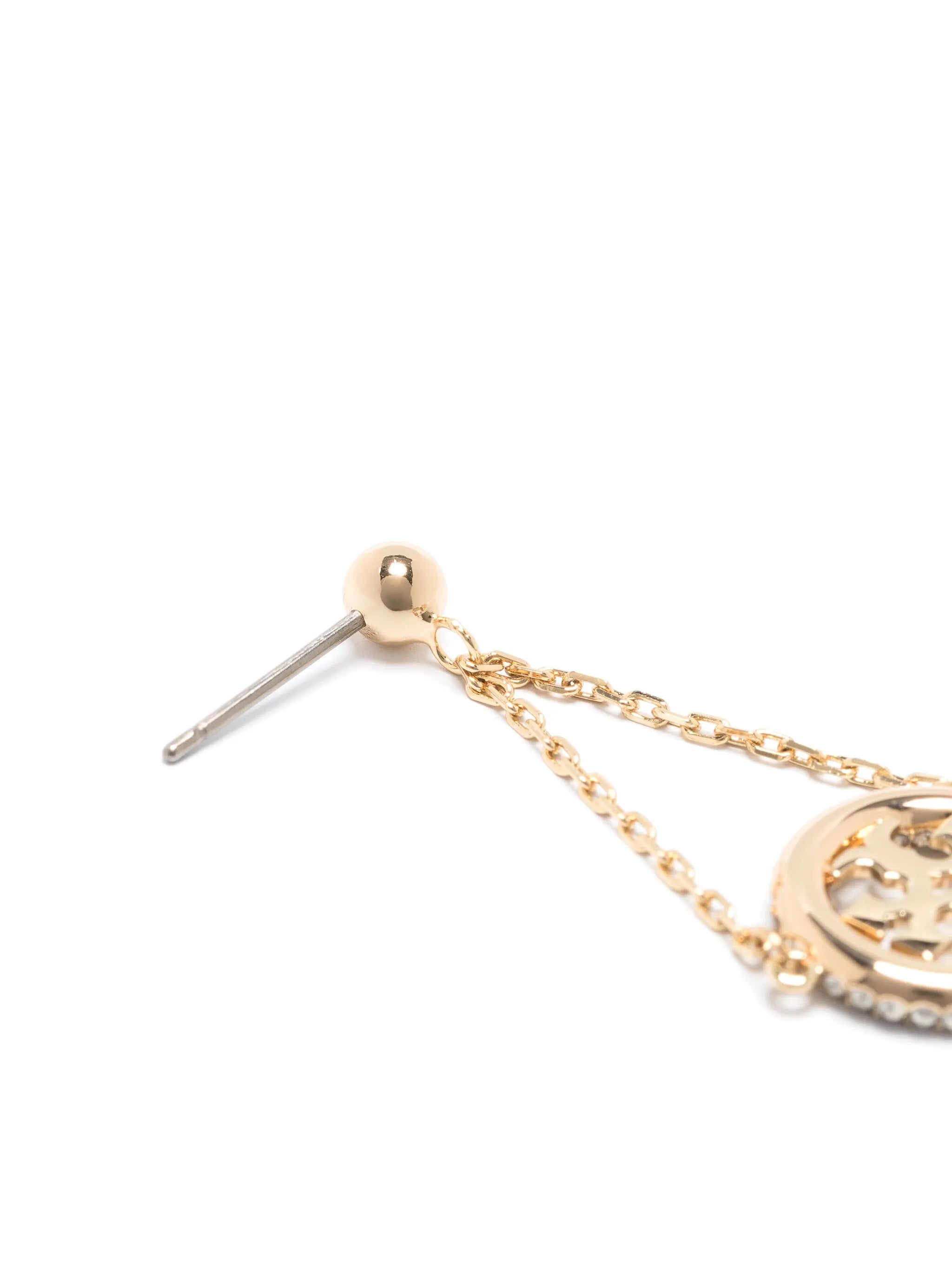 Miller pavé drop earrings