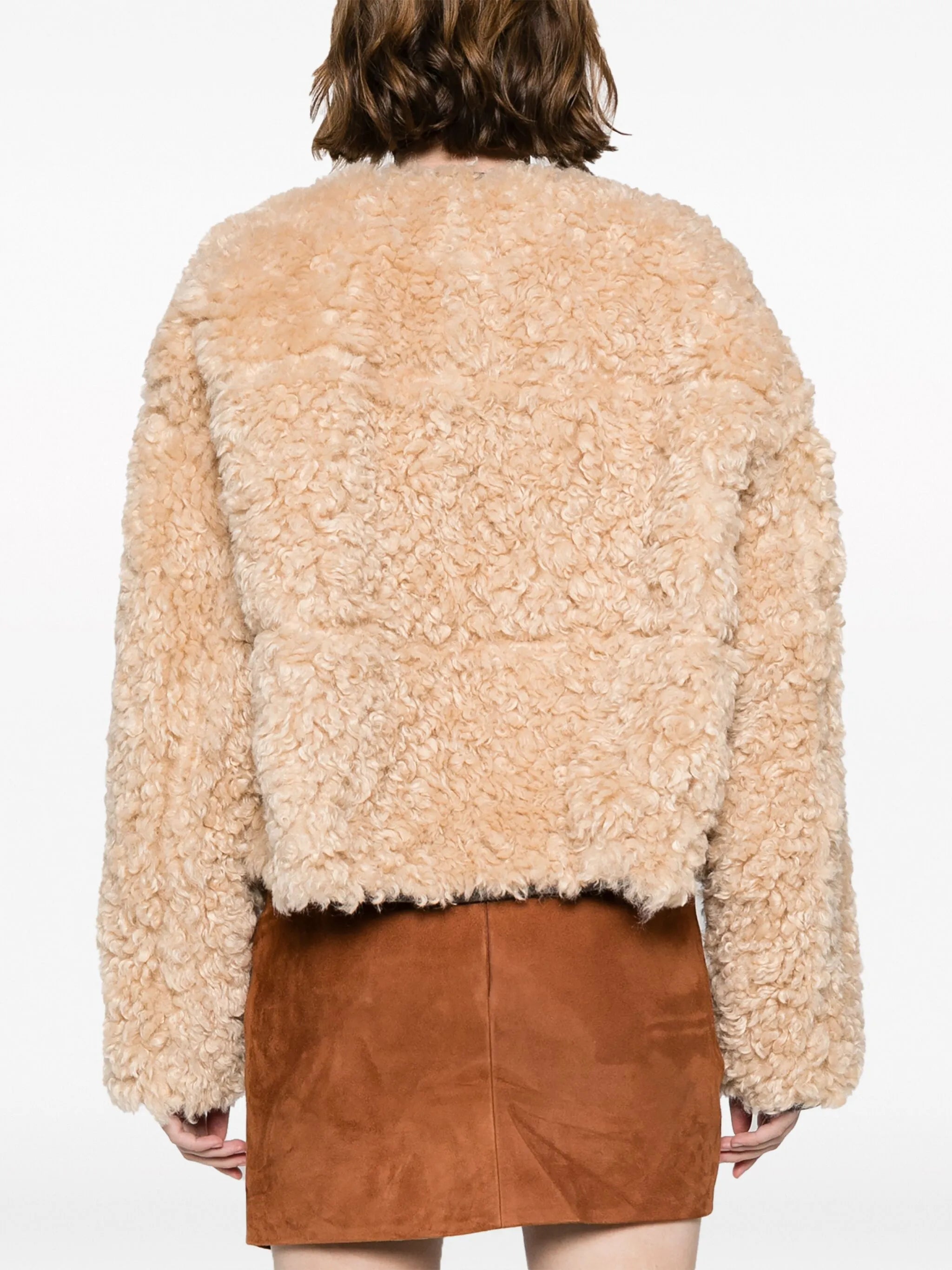 Charmaine reversible faux-shearling jacket
