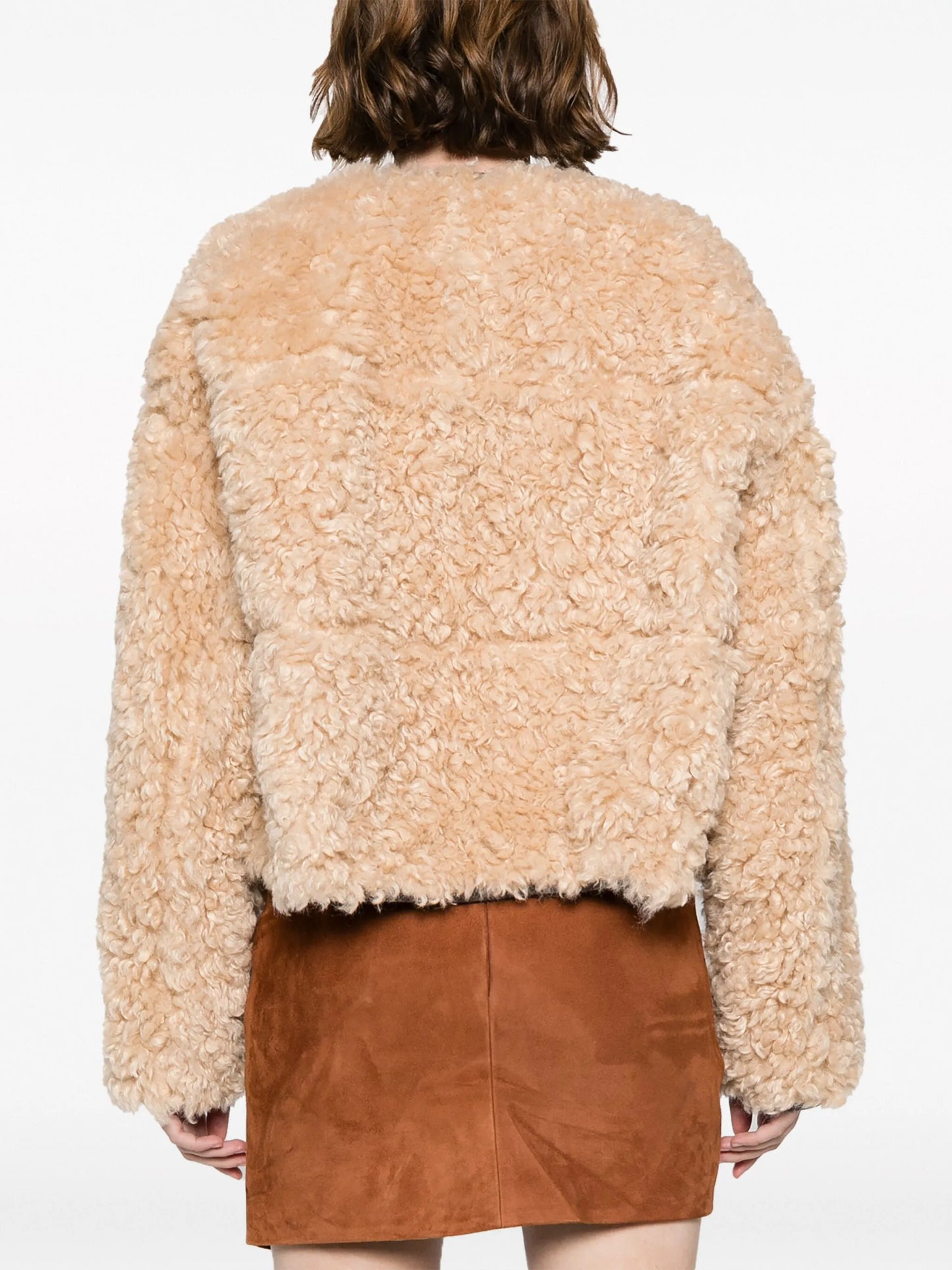 Charmaine reversible faux-shearling jacket