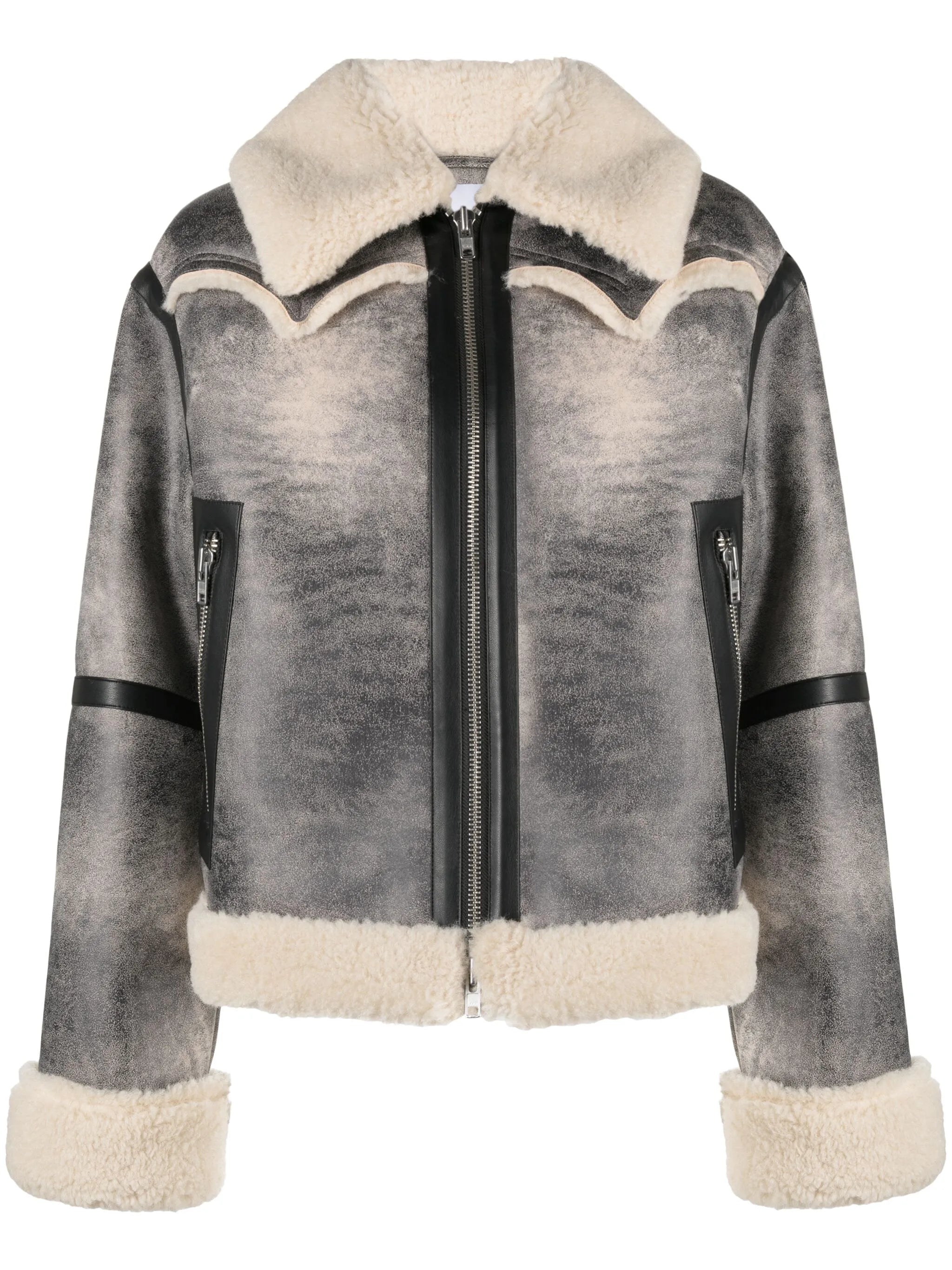 Lessie faux-shearling jacket