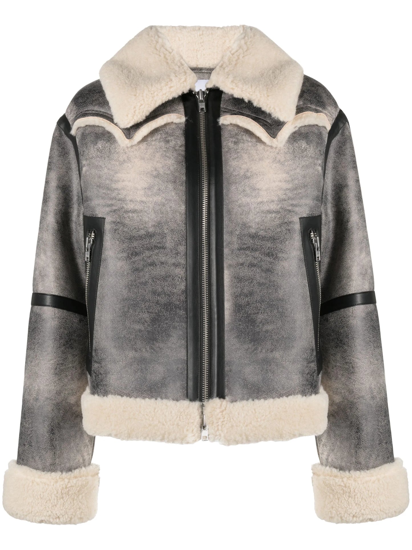 Lessie faux-shearling jacket