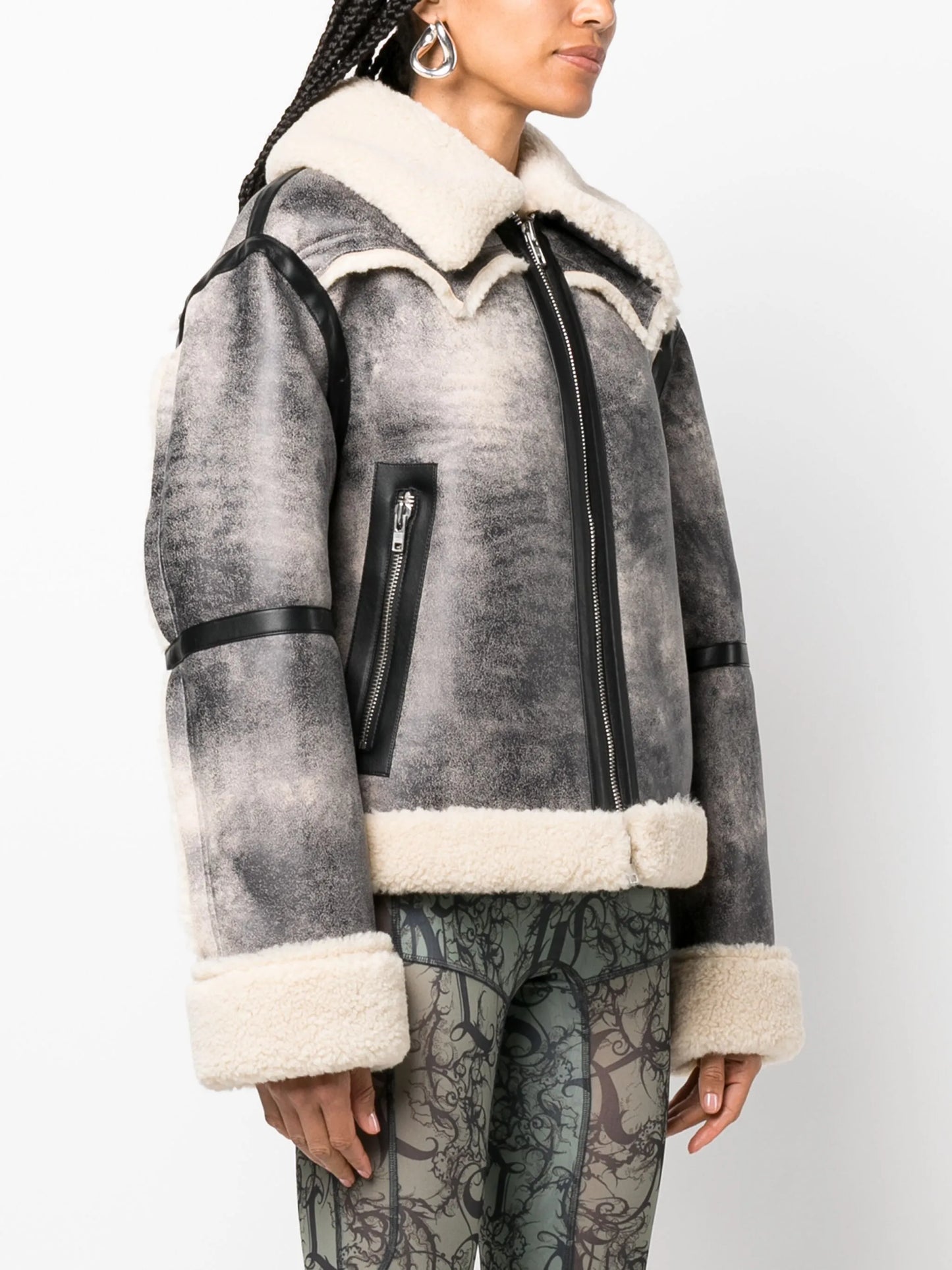 Lessie faux-shearling jacket