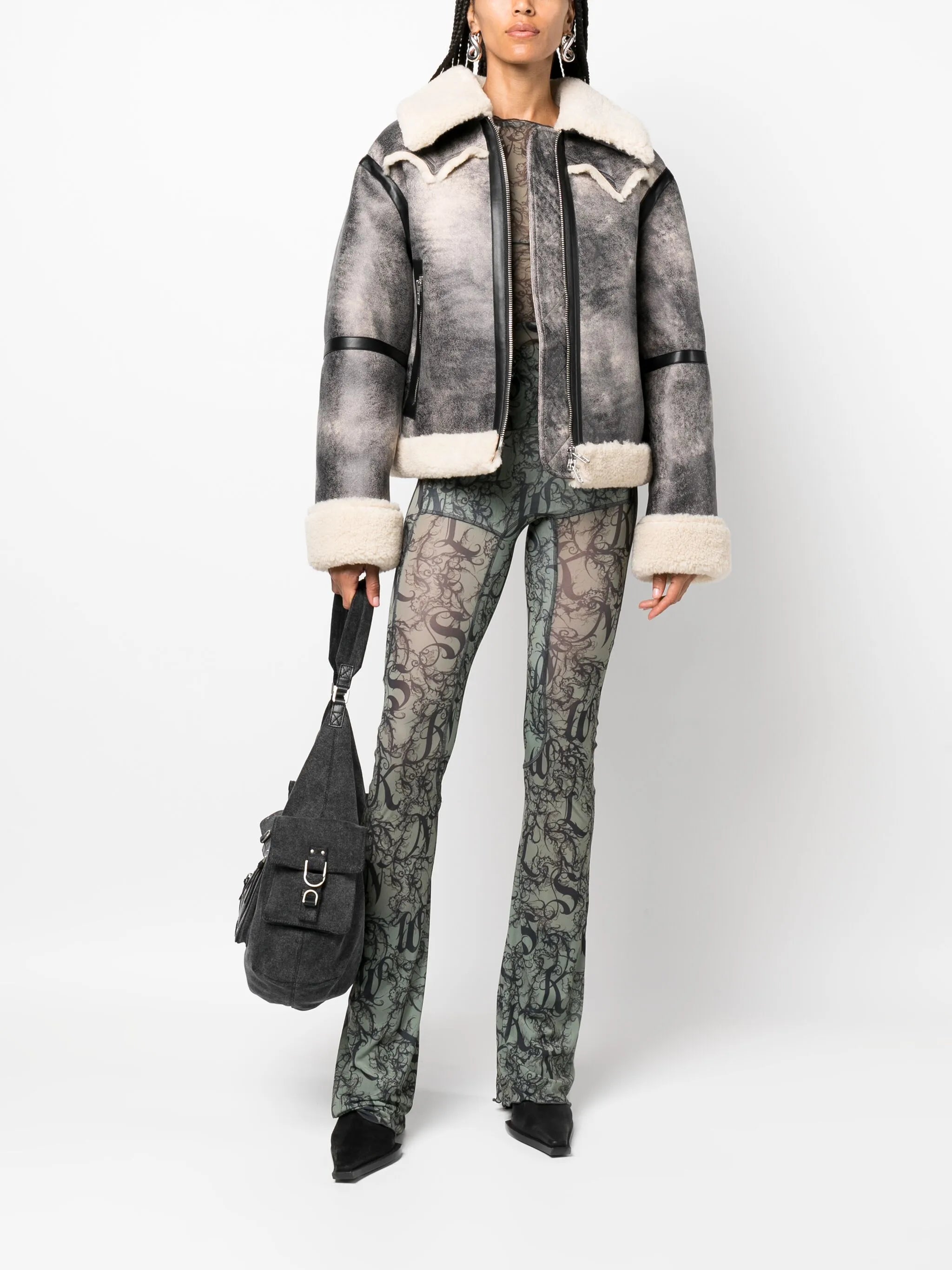 Lessie faux-shearling jacket