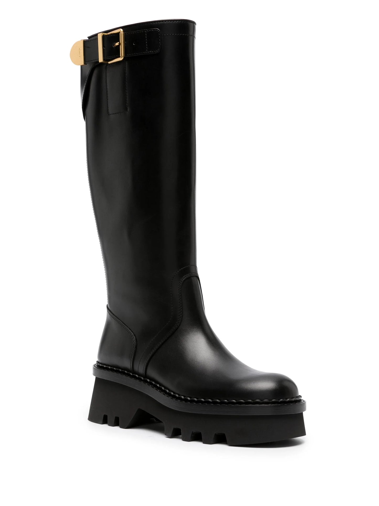 Owena knee-high leather boots