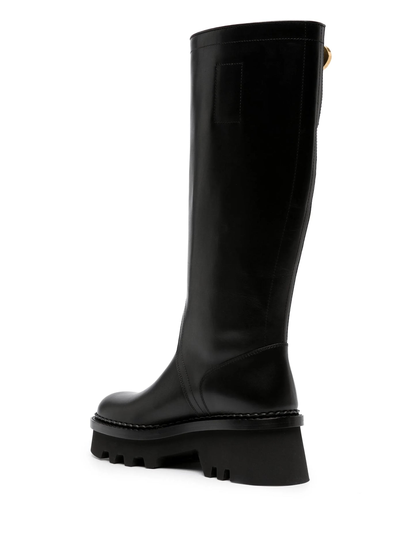 Owena knee-high leather boots