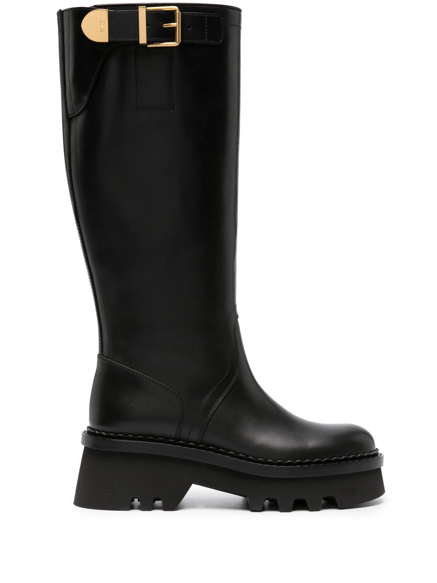 Owena knee-high leather boots