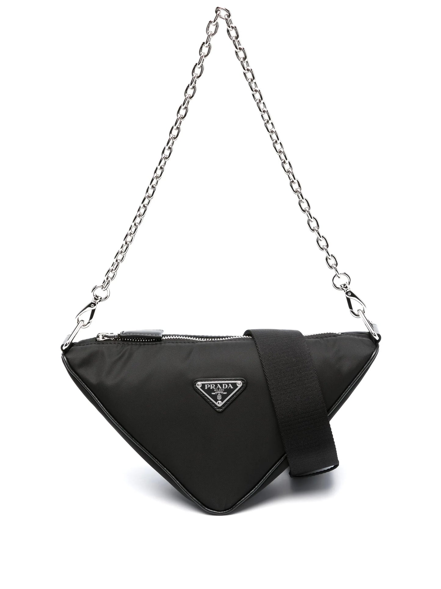 Triangle shoulder bag