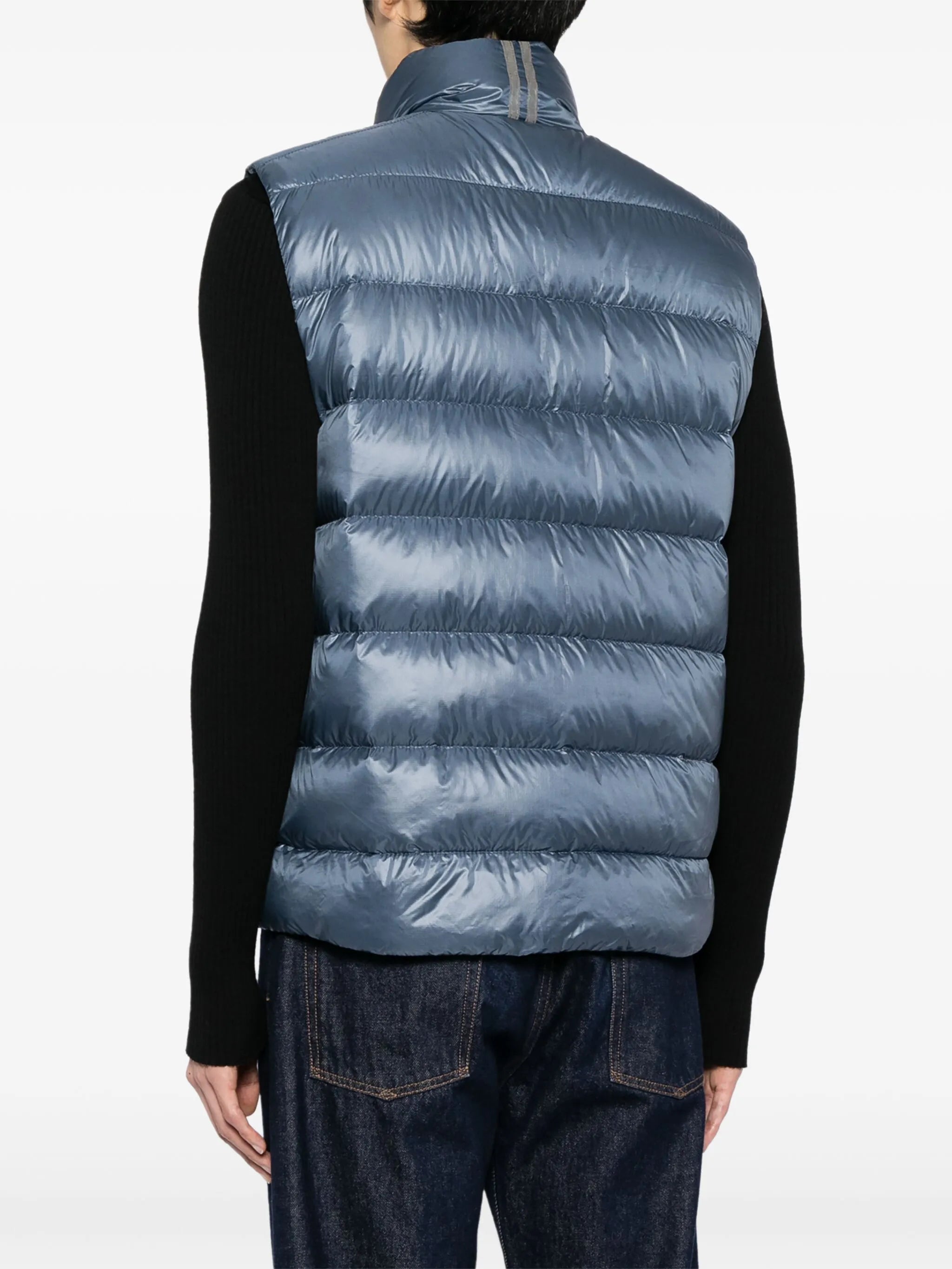 Crofton logo-appliqué gilet